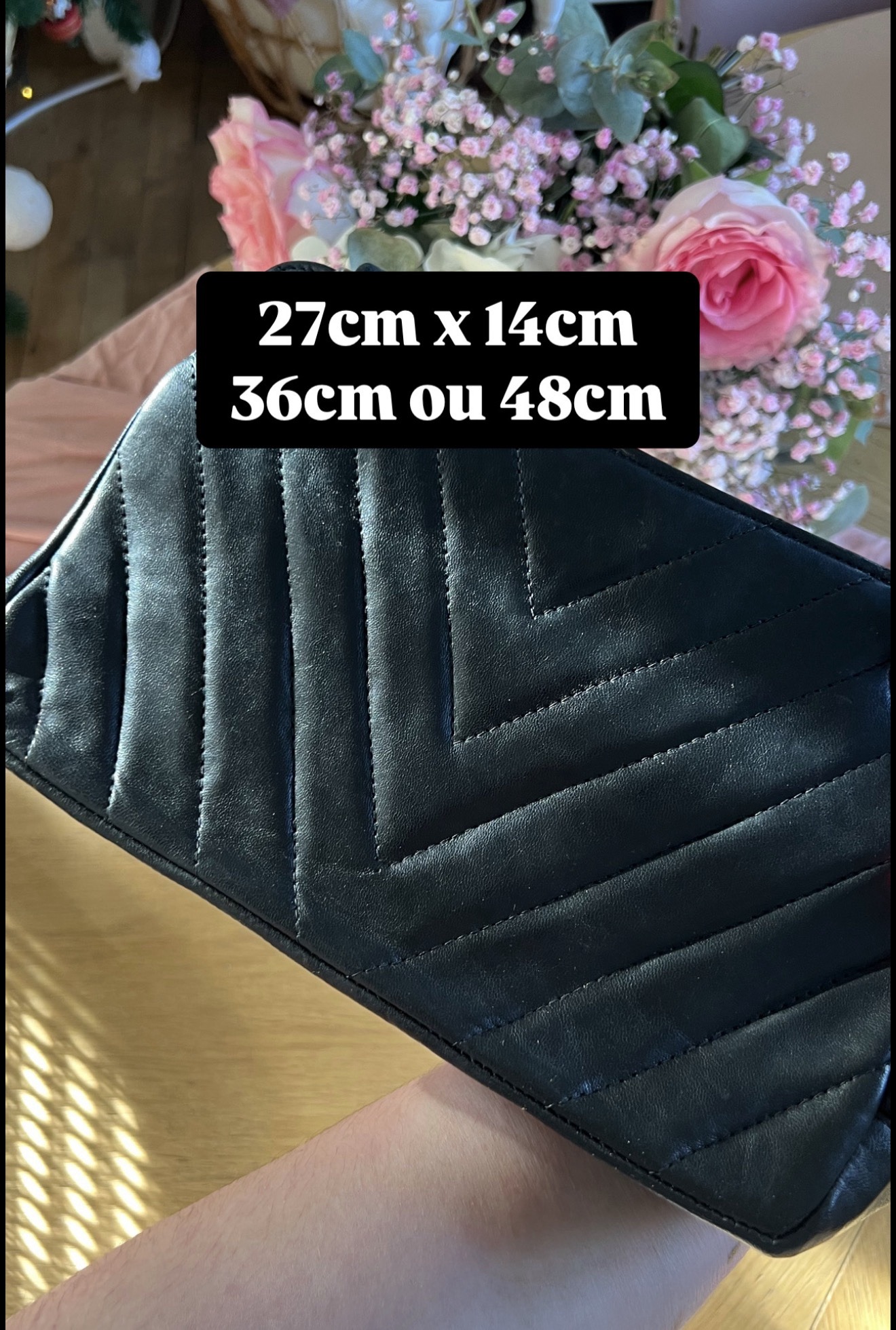 Sac cuir matelassé – Image 2