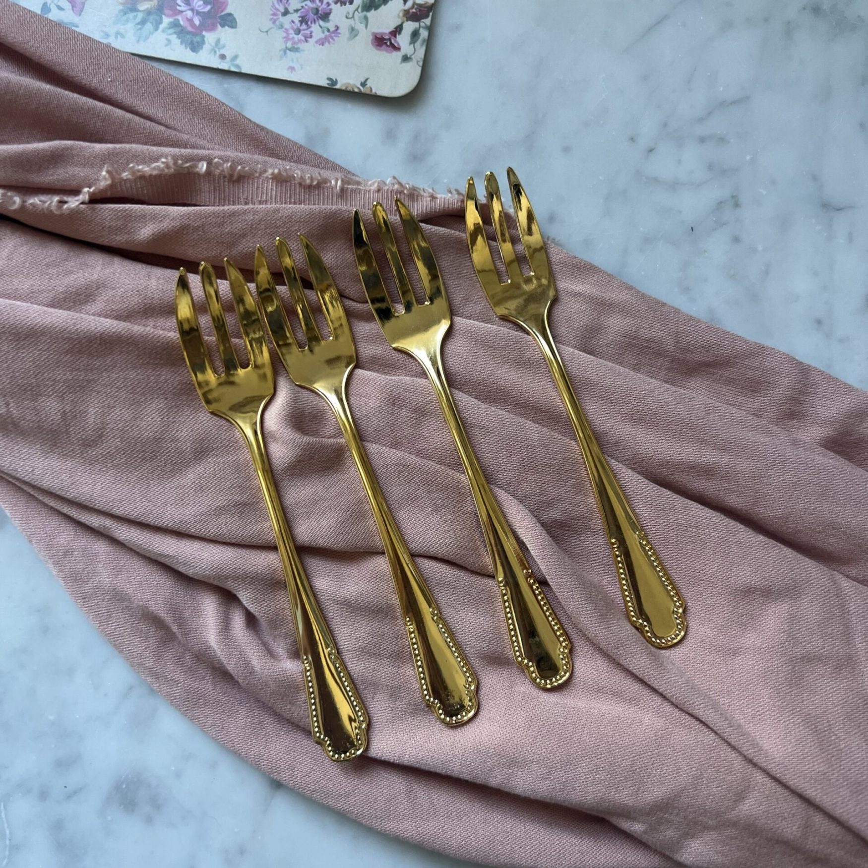 Lot de 4 petites fourchettes