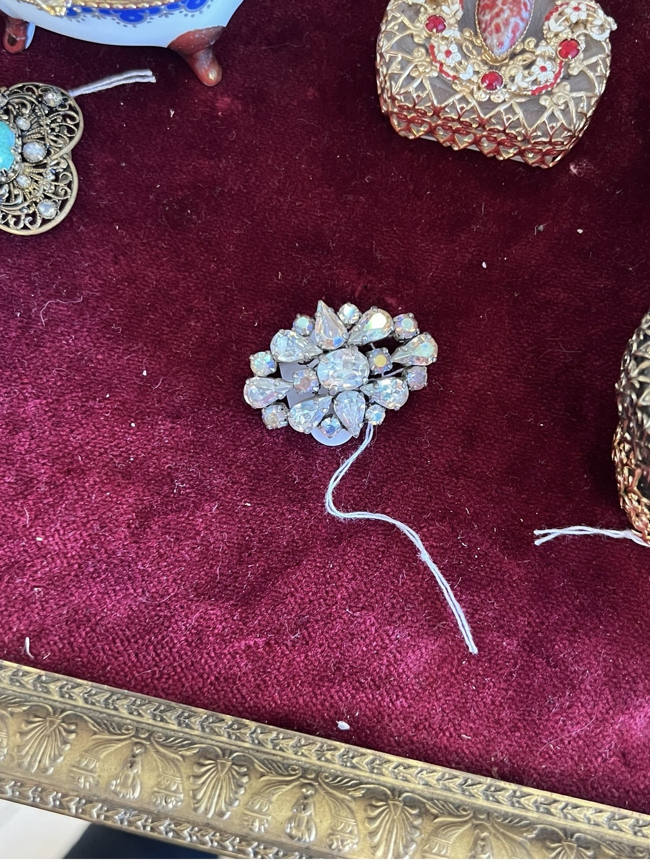 Broche pierre « Natacha »