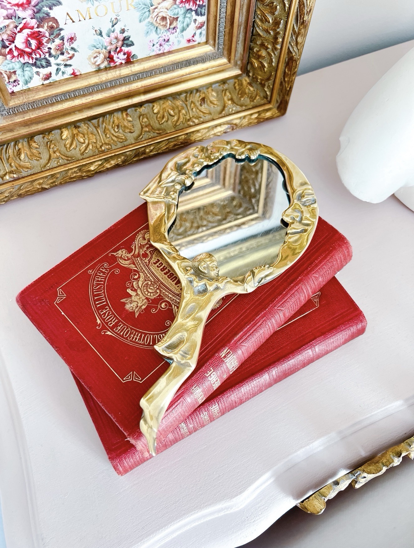 Miroir à main « Pierrot »