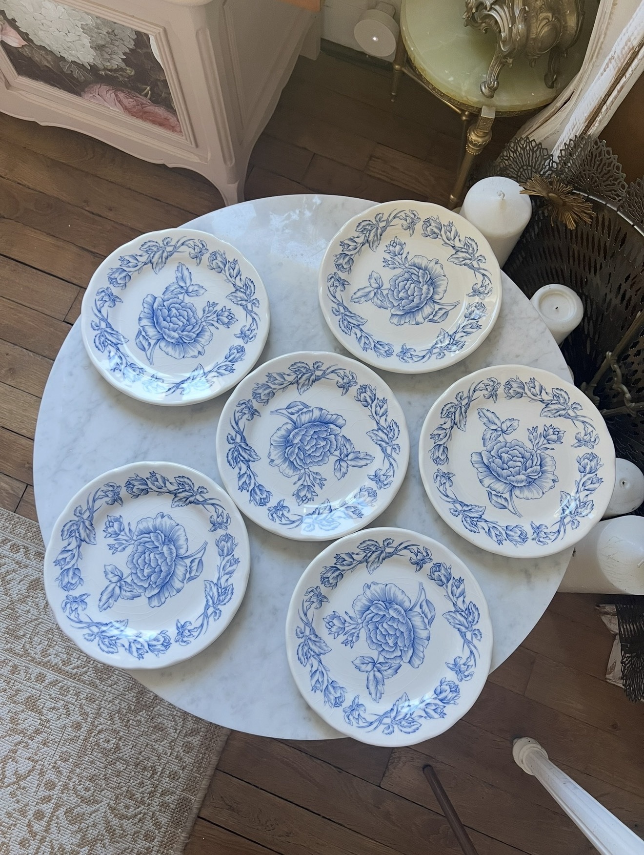 Lot de 6 assiettes à dessert – Image 2