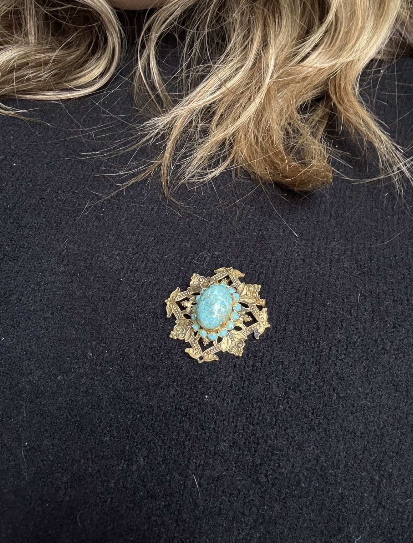 Broche turquoise – Image 3