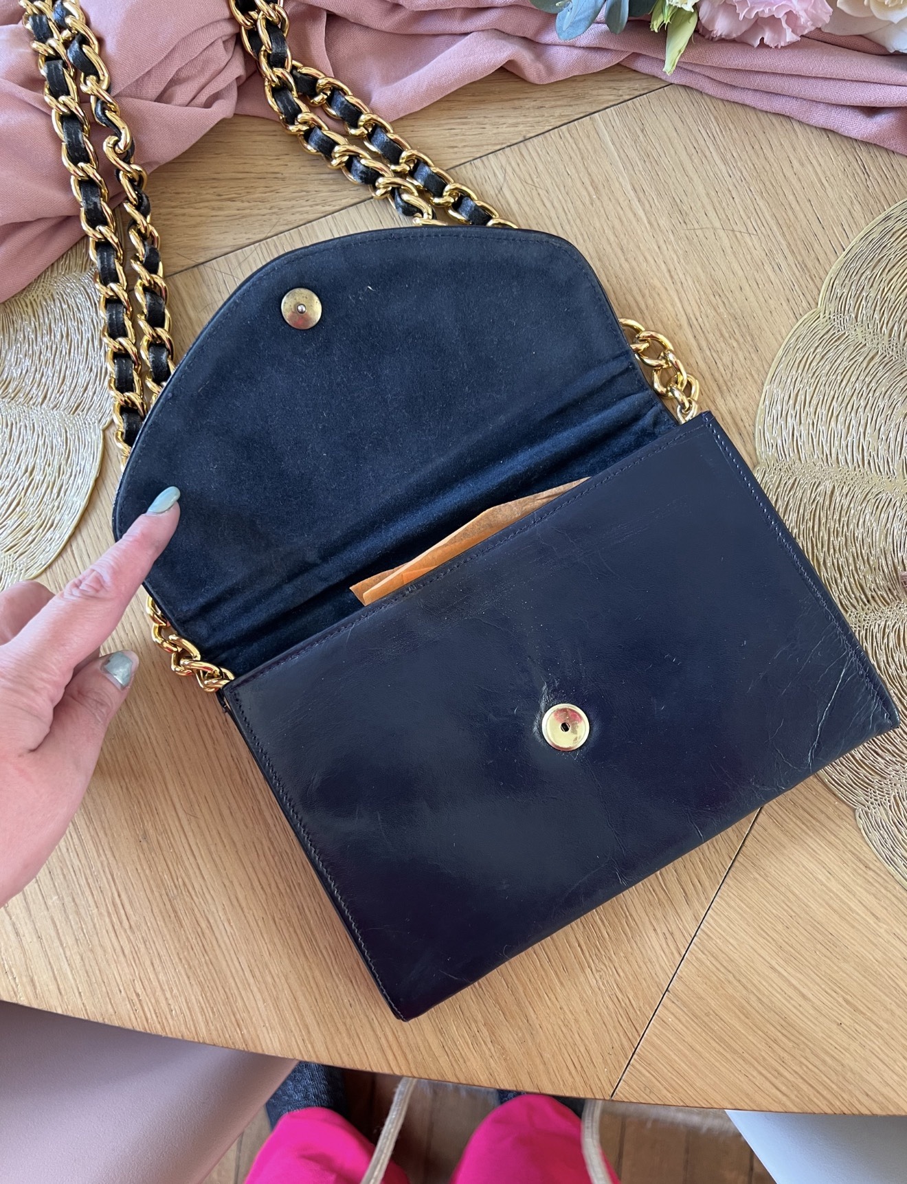 Sac cuir vintage – Image 3