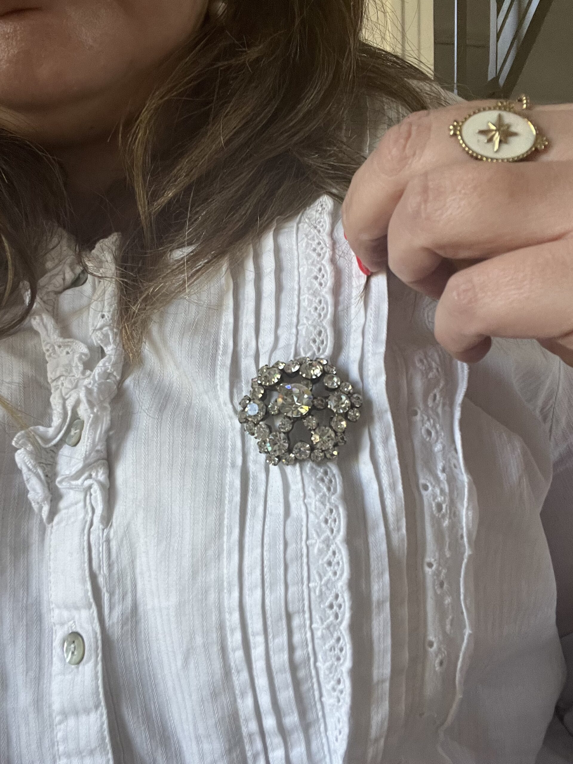 Broche strass étoile – Image 2