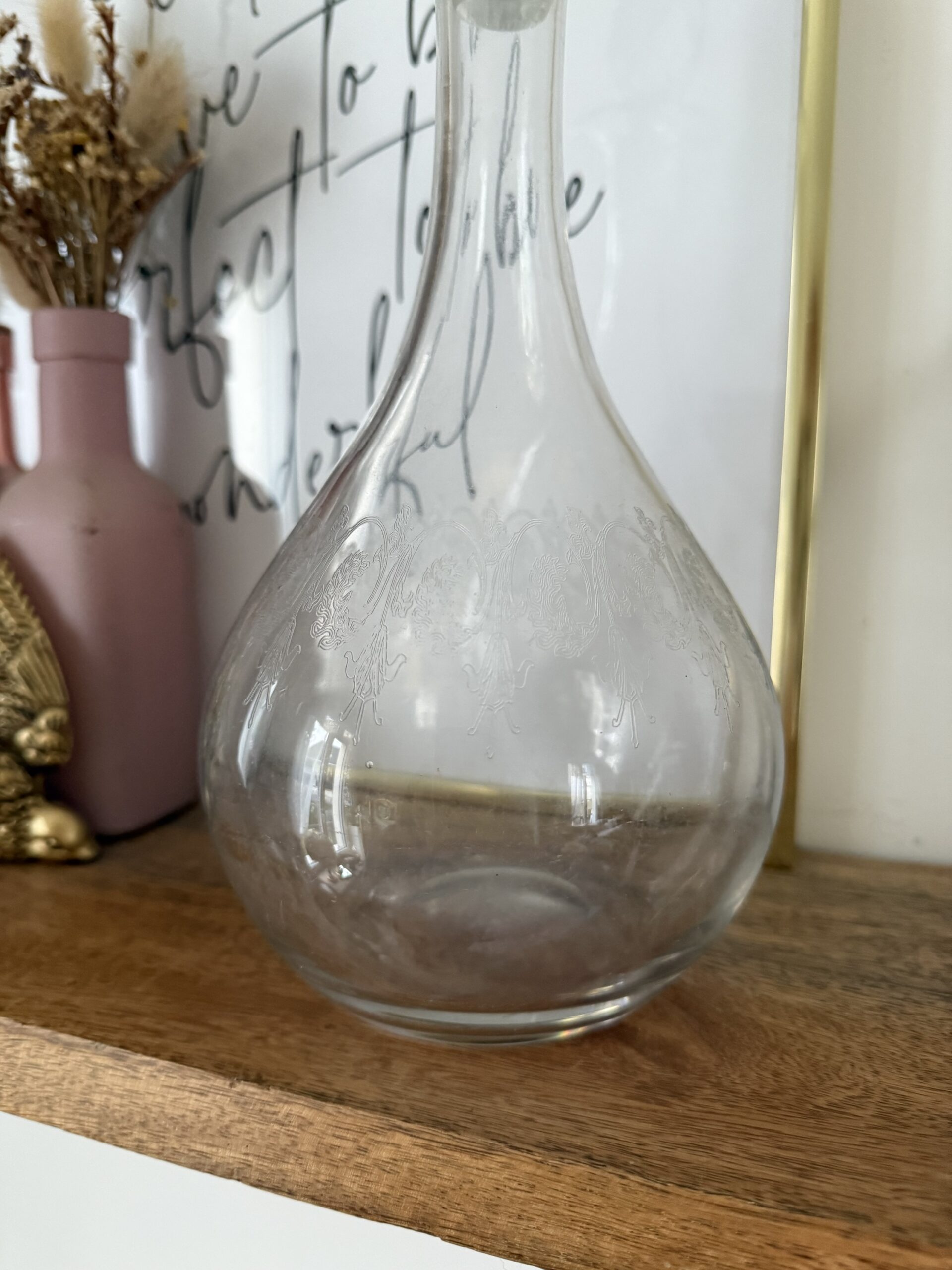 Carafe gravée – Image 2