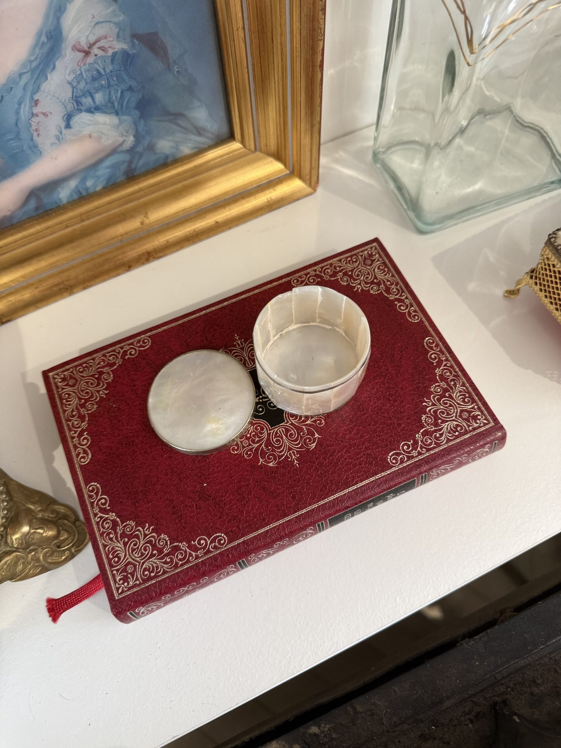 Boîte nacre ronde – Image 4