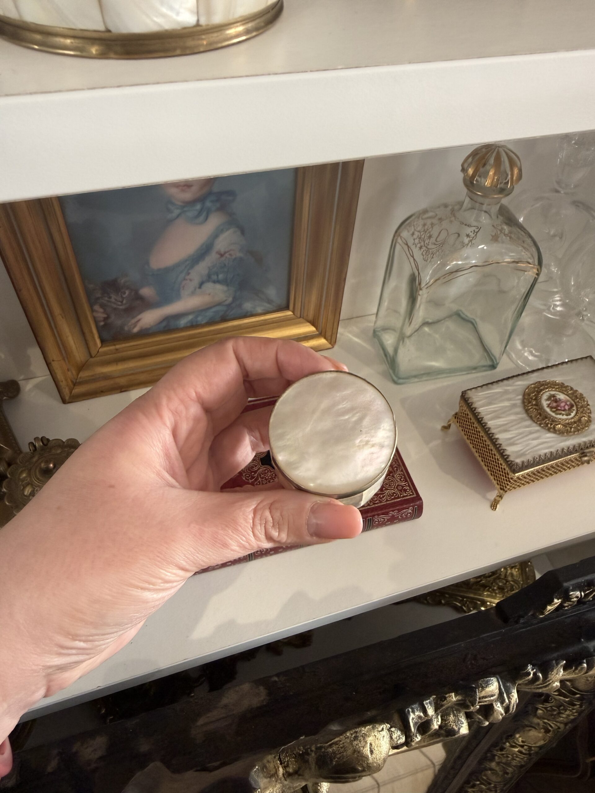 Boîte nacre ronde – Image 2