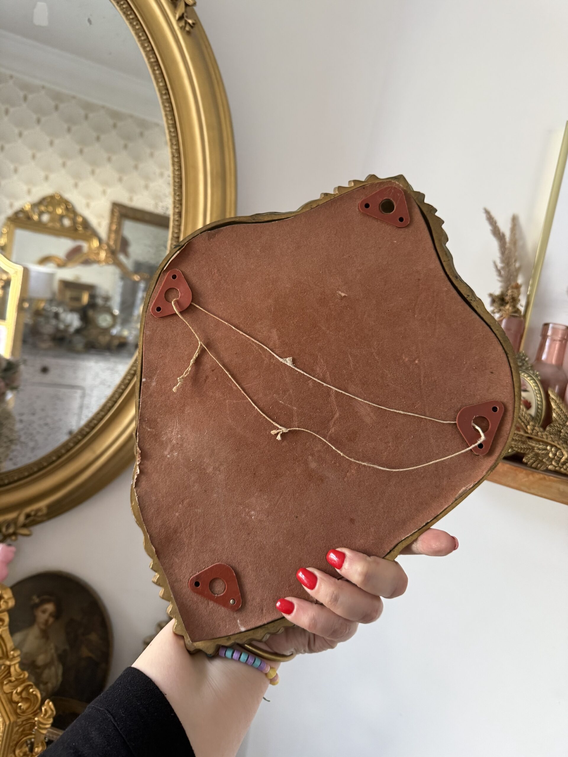 Miroir rocaille piqué – Image 2