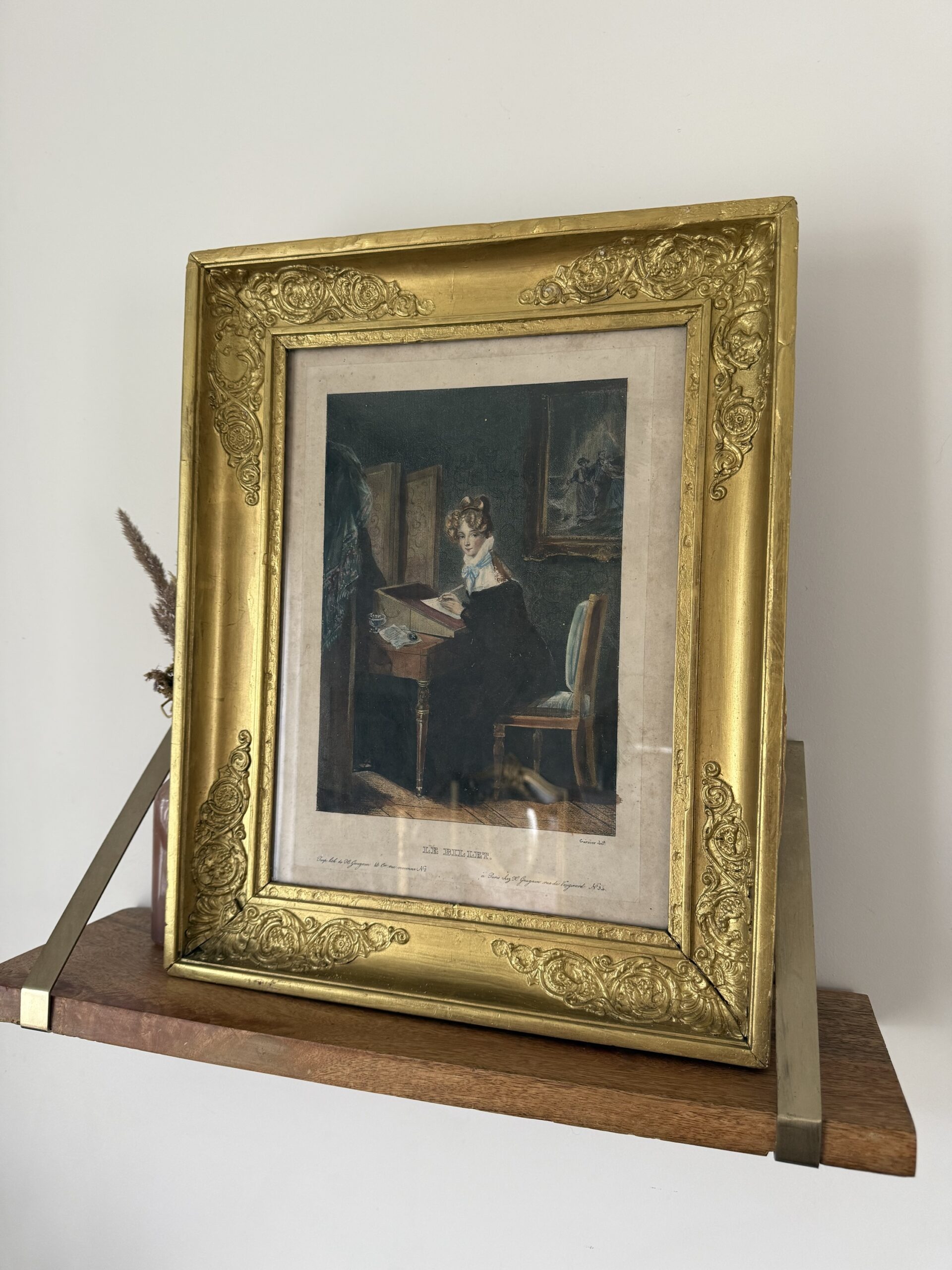 Gravure « Le billet » – Image 2