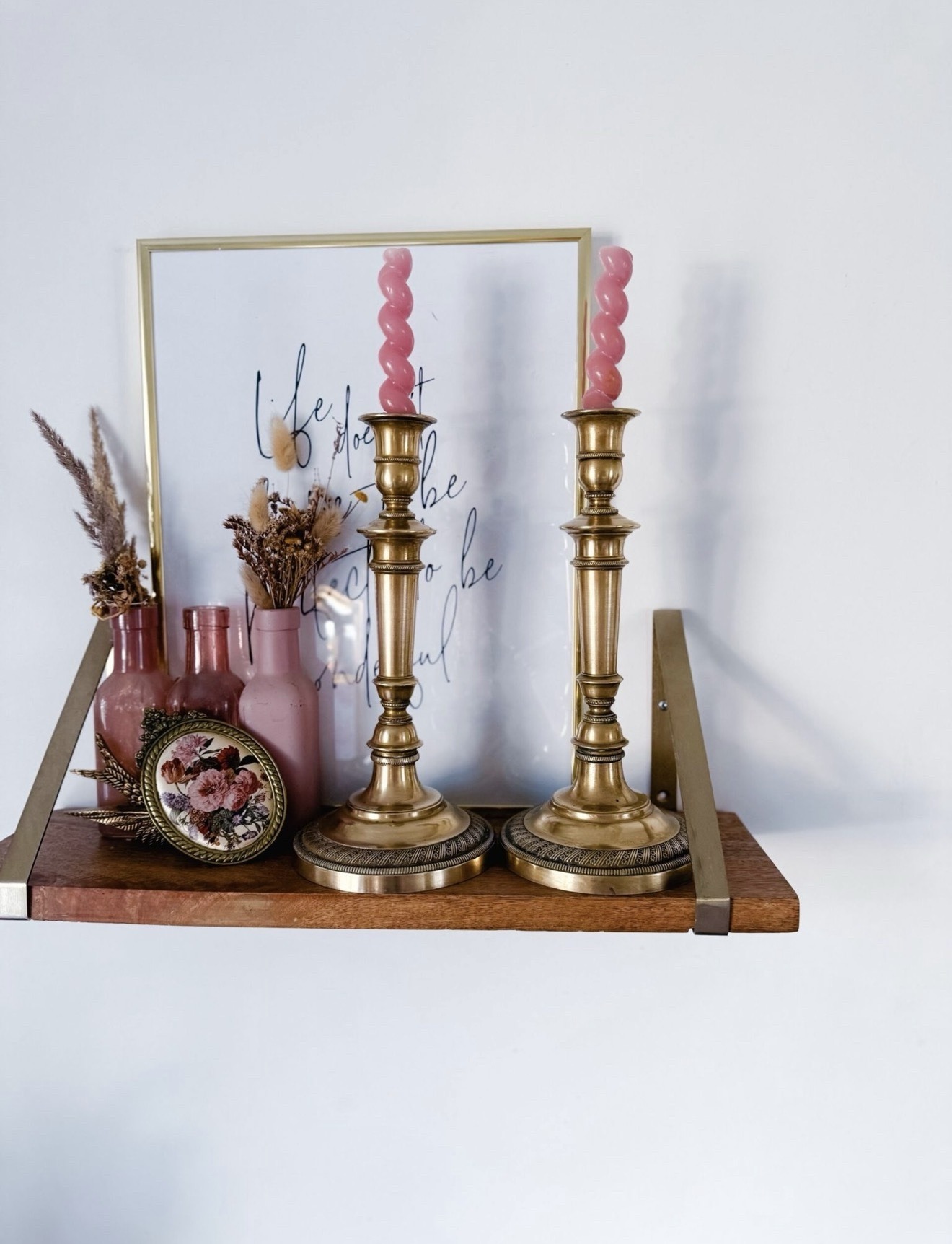 Bougeoir bronze