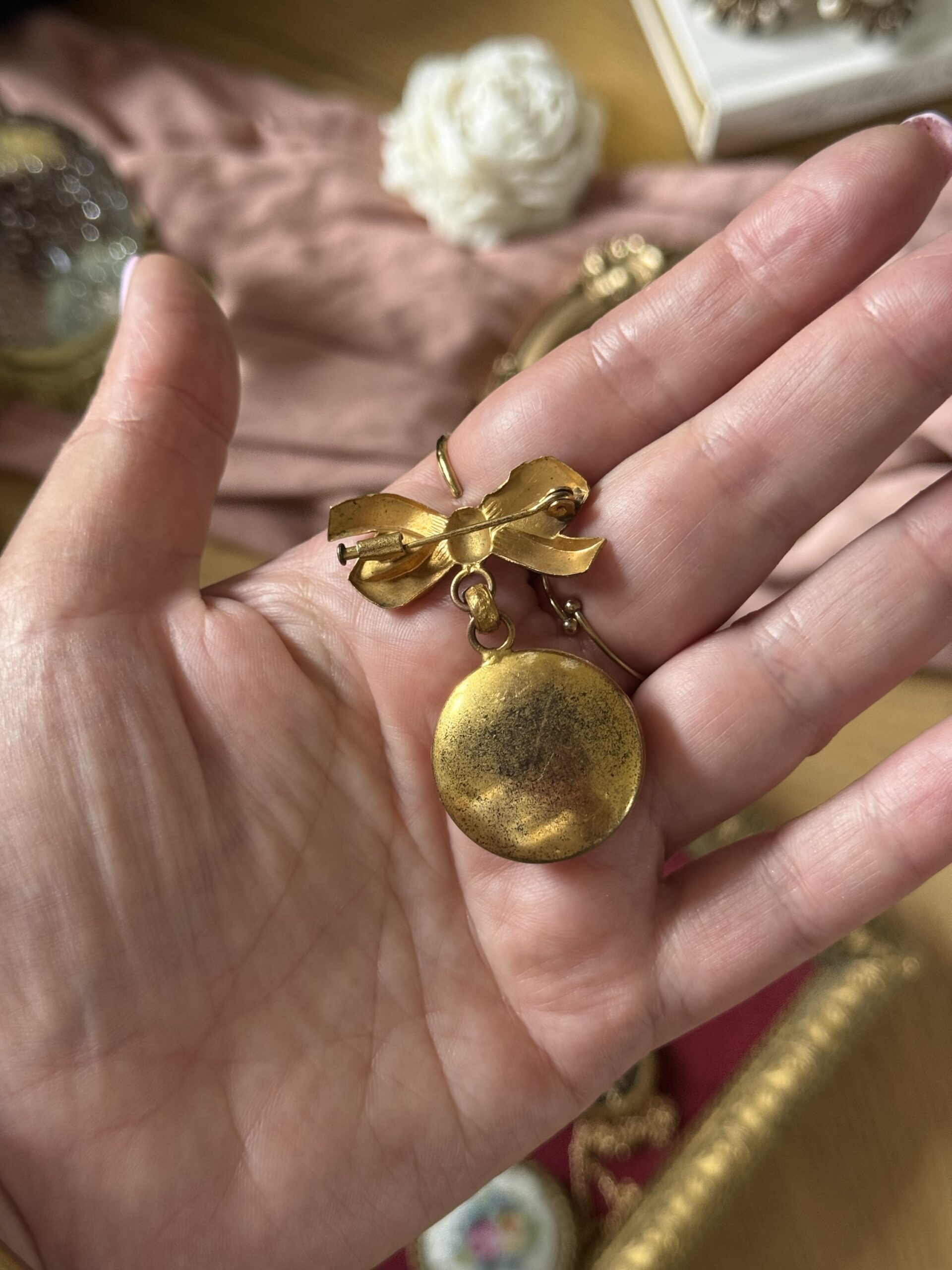 Broche noeud laiton – Image 6