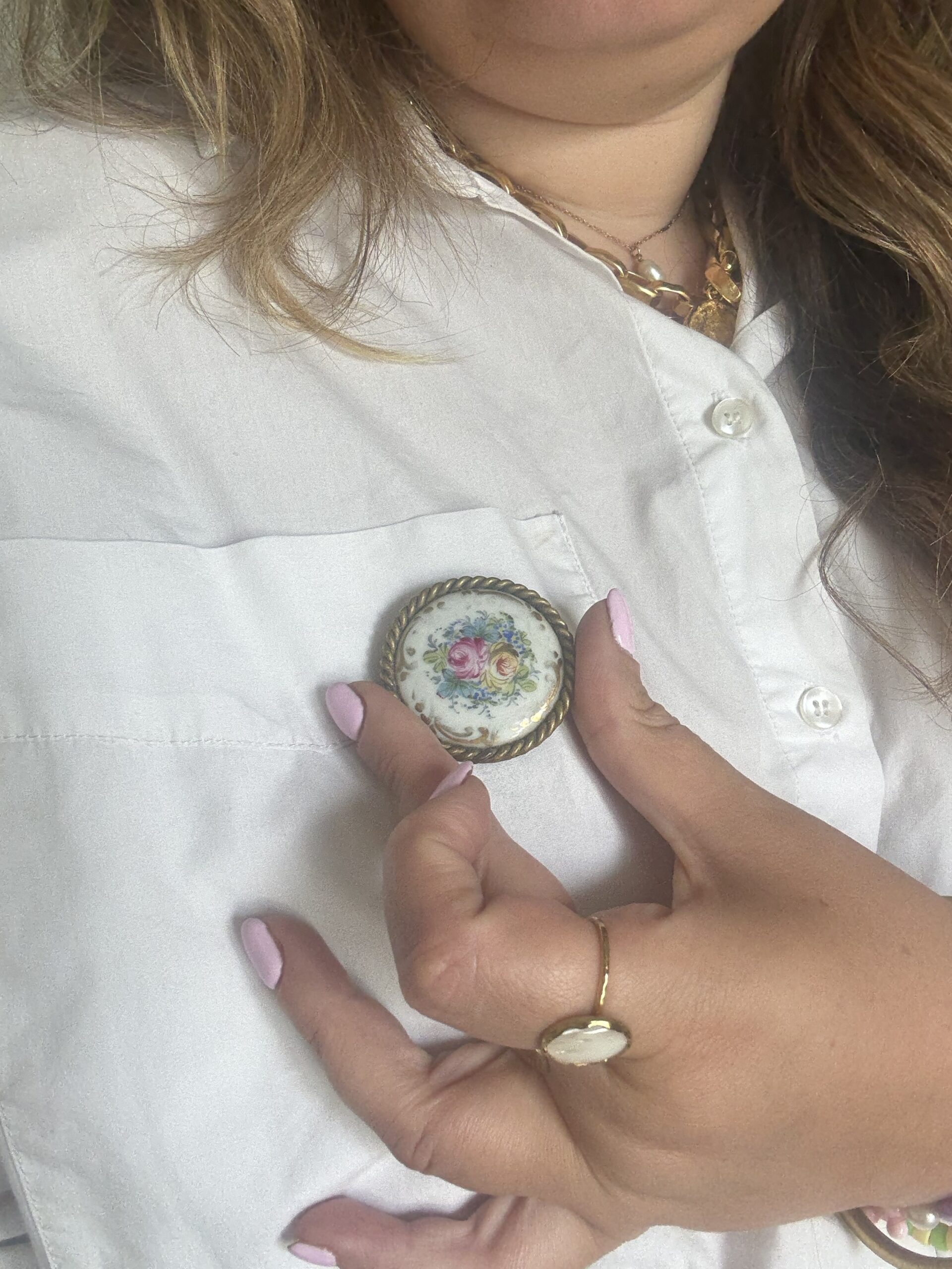 Broche porcelaine – Image 2