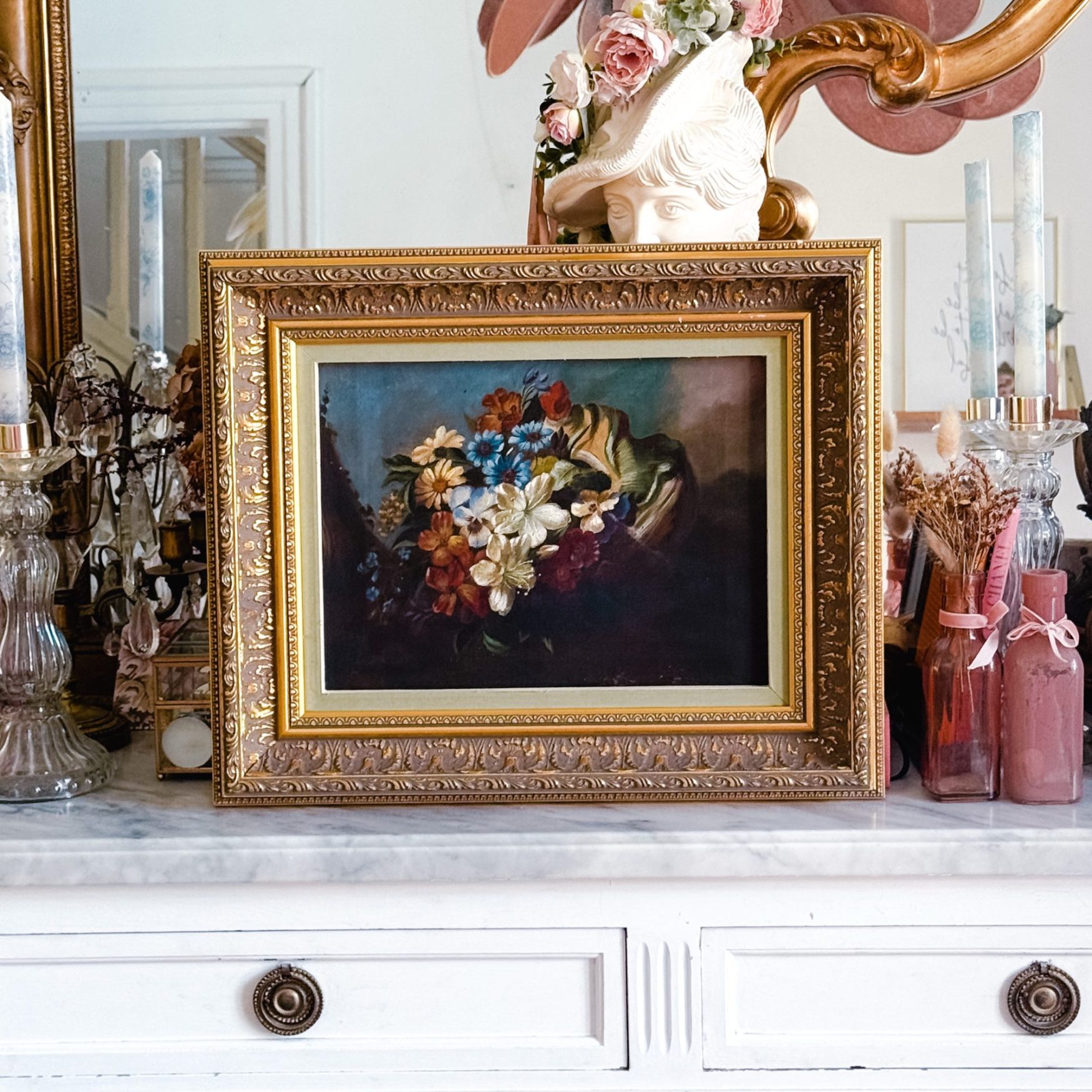 Grande huile florale