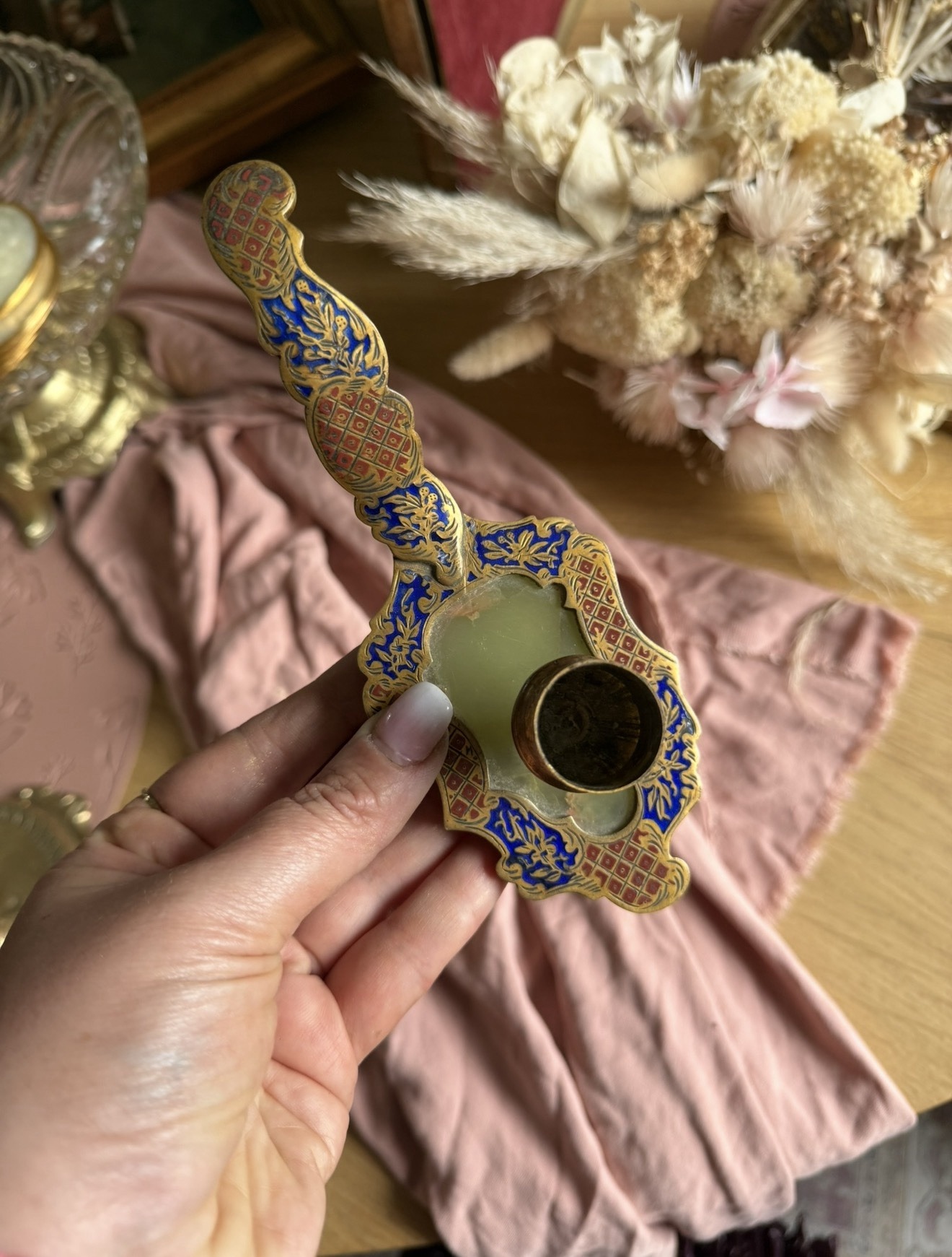 Bougeoir email cloisonné – Image 2