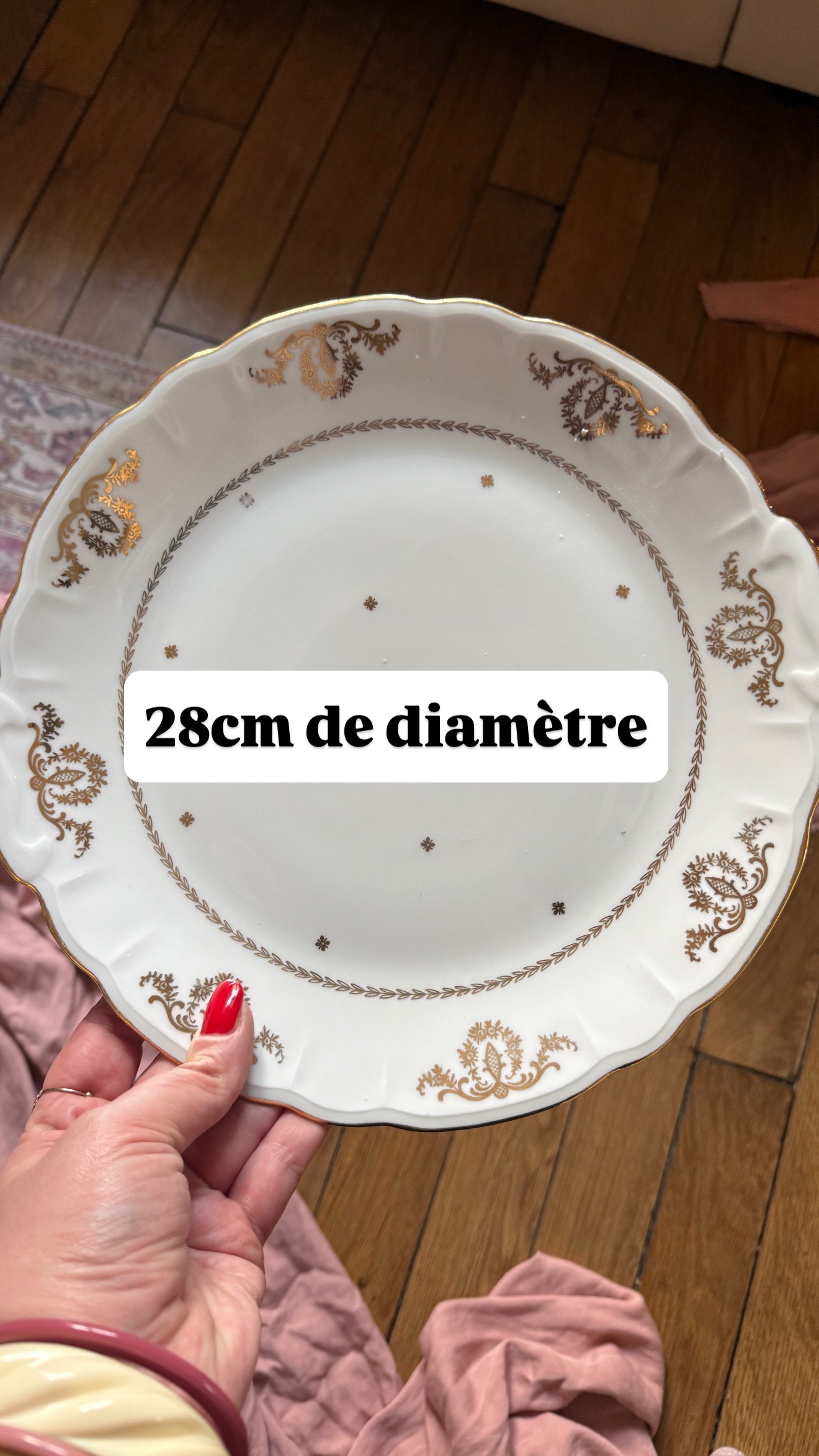 Plat doré Leontine – Image 5