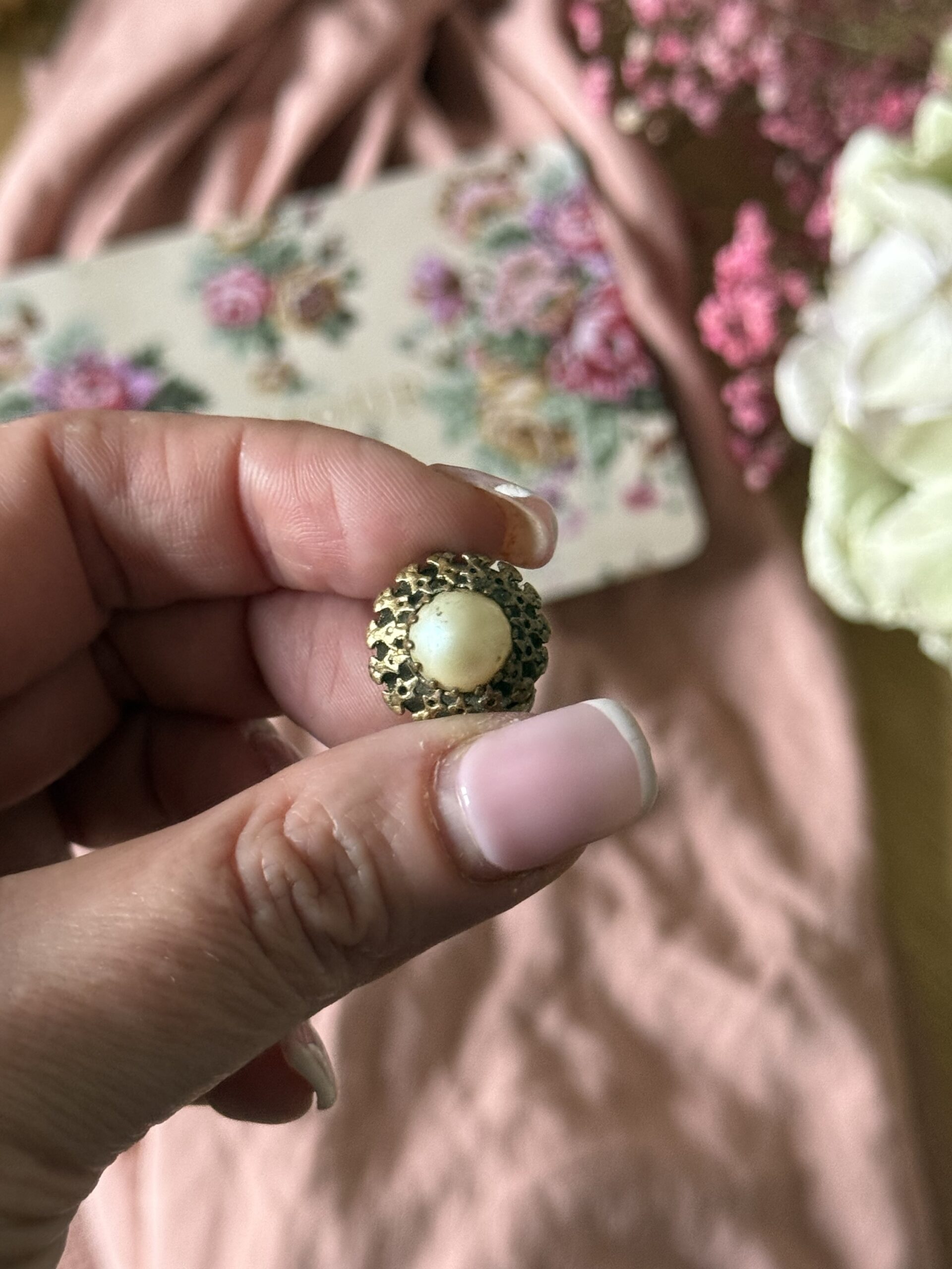 Boucles d’oreilles perles – Image 3