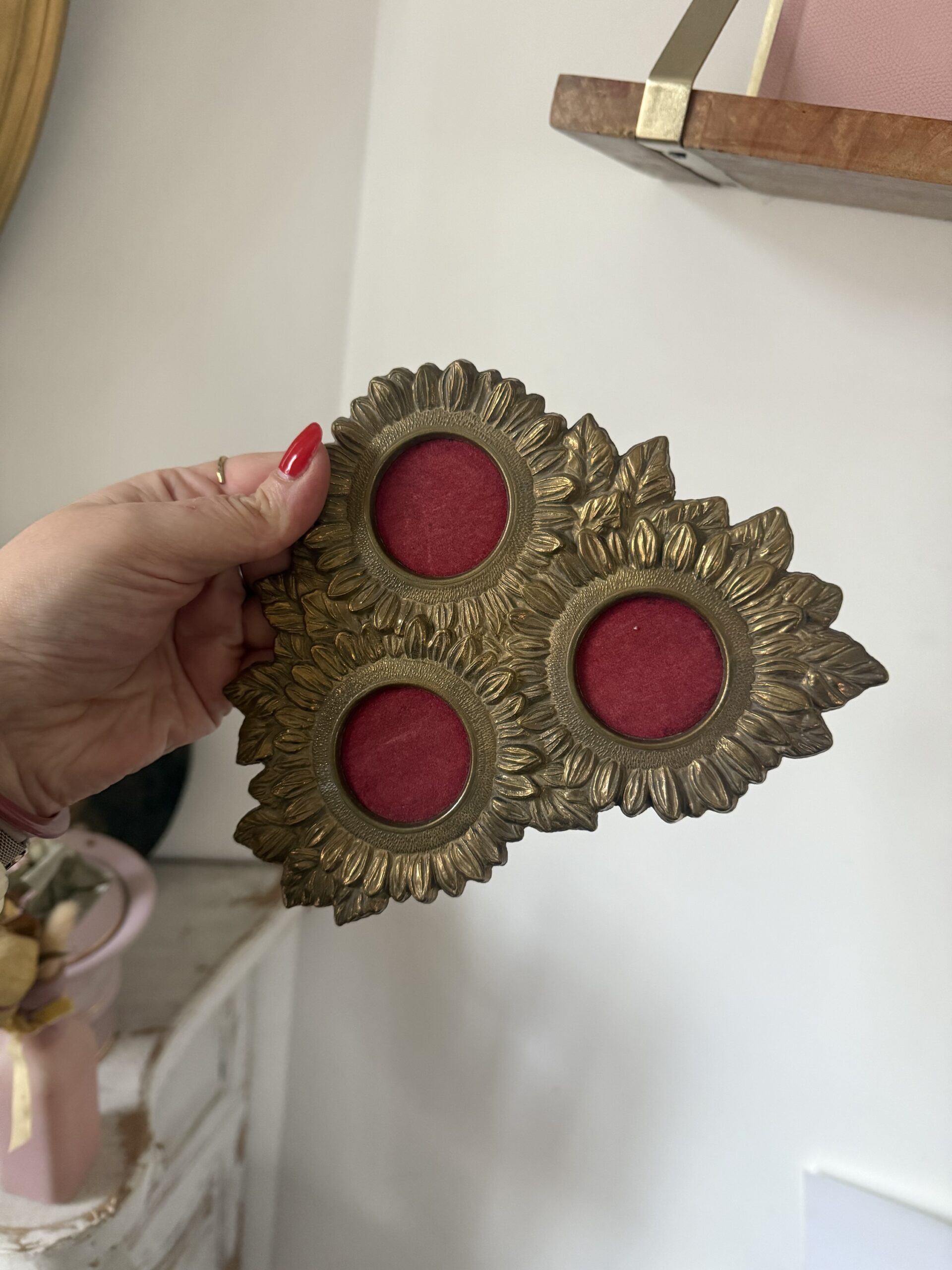 Cadre triptyque fleurs – Image 2