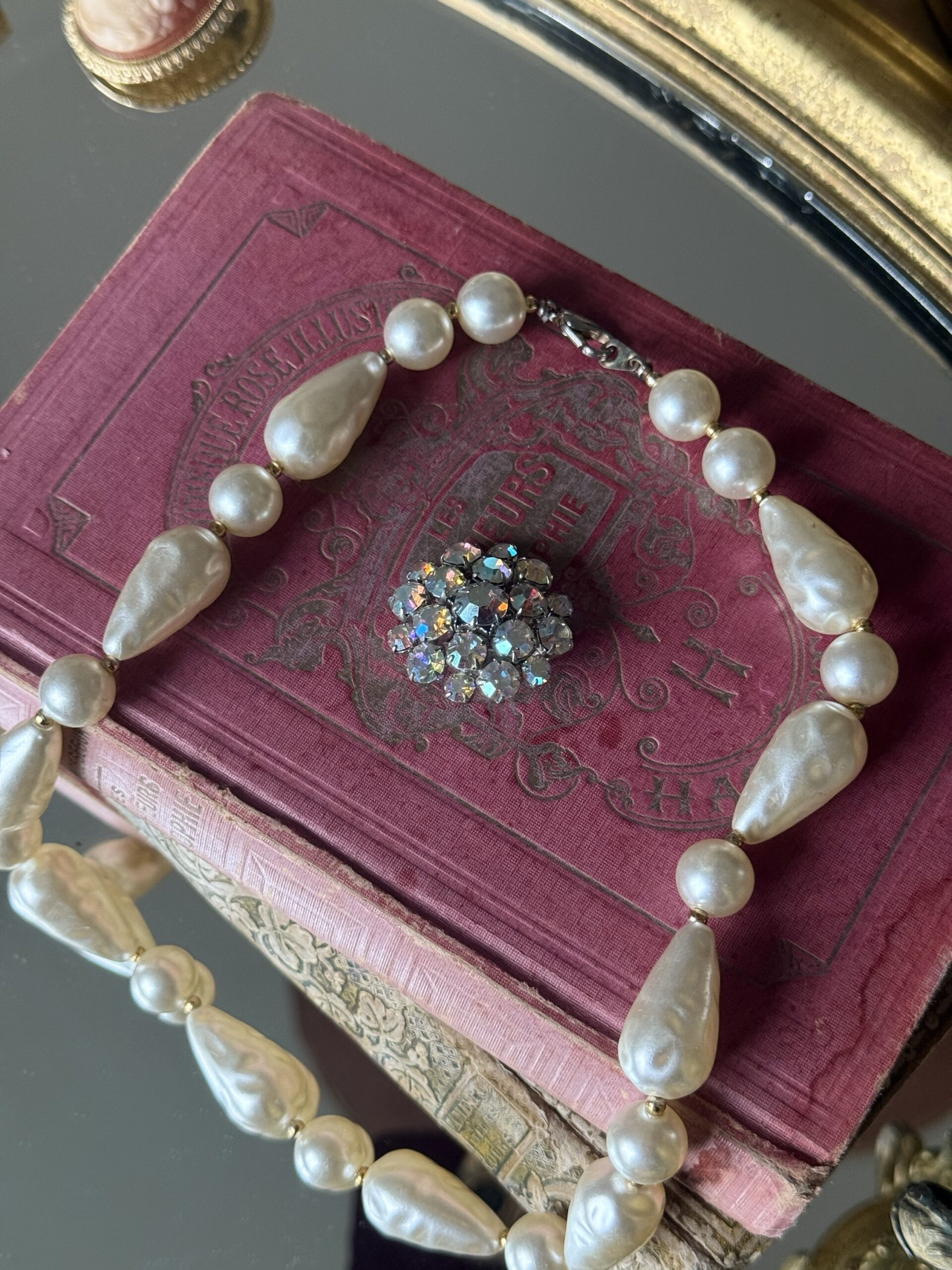 Broche strass