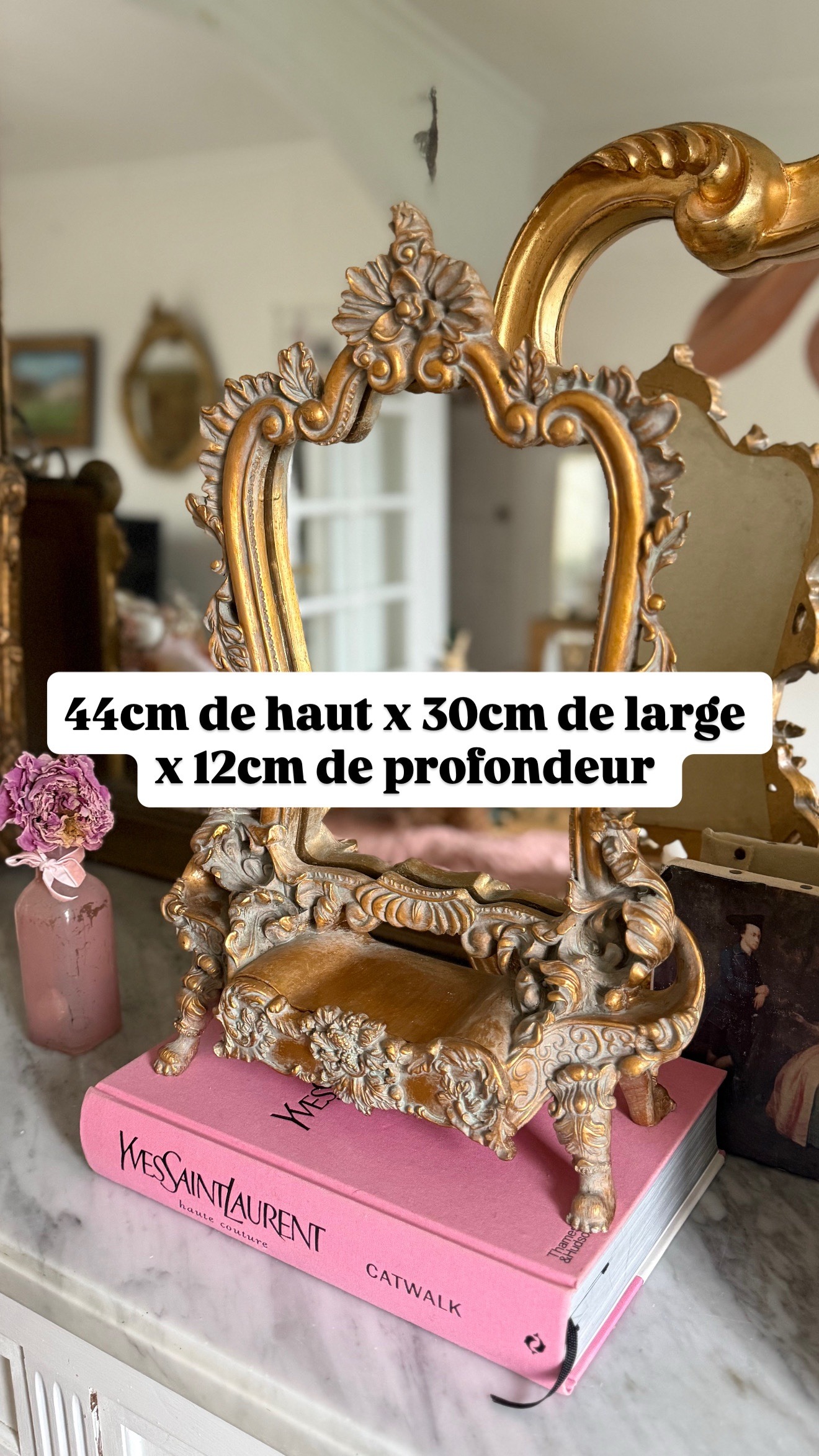Miroir sur pied Adélaïde – Image 9