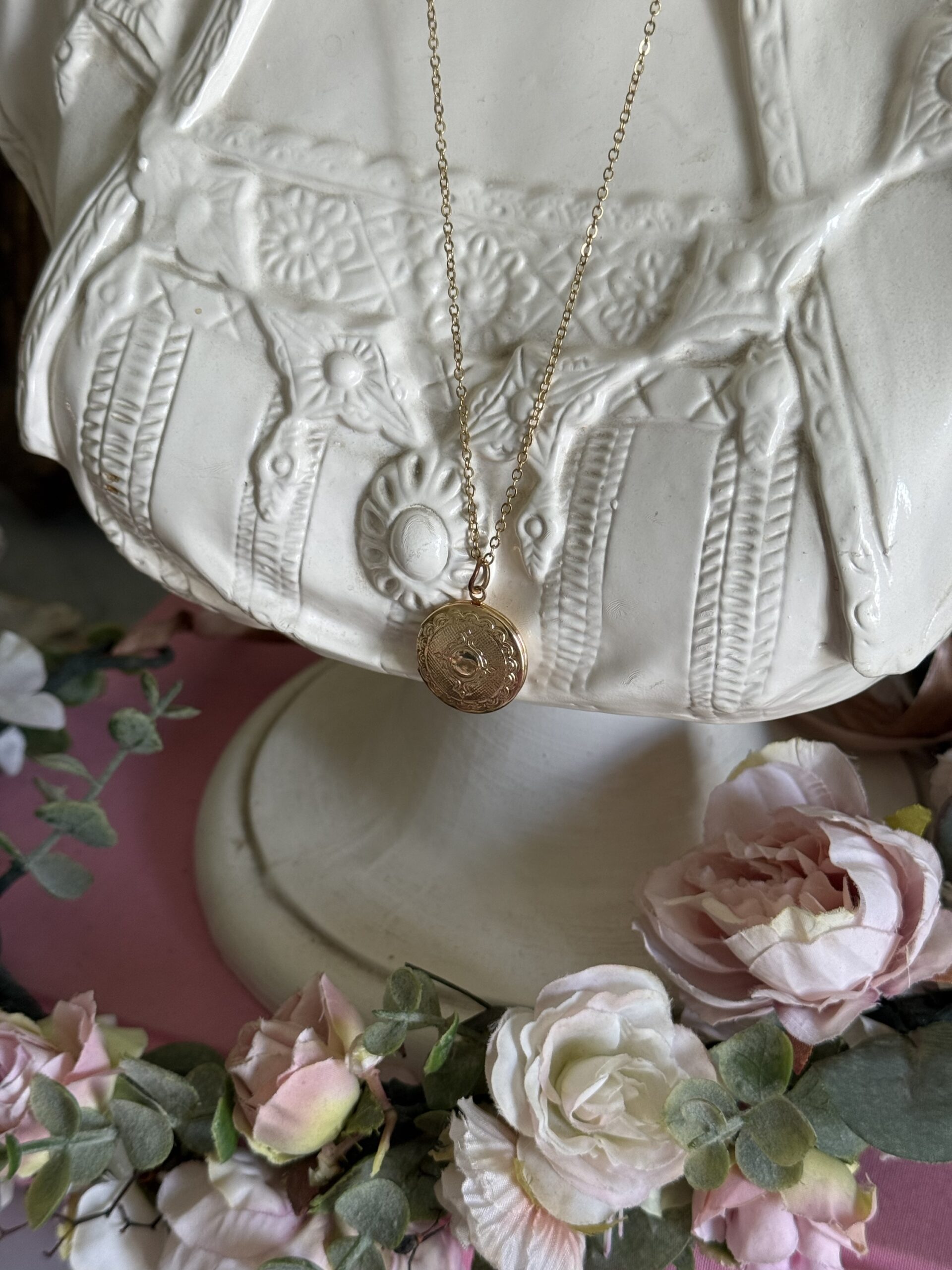 Collier médaillon rond – Image 4