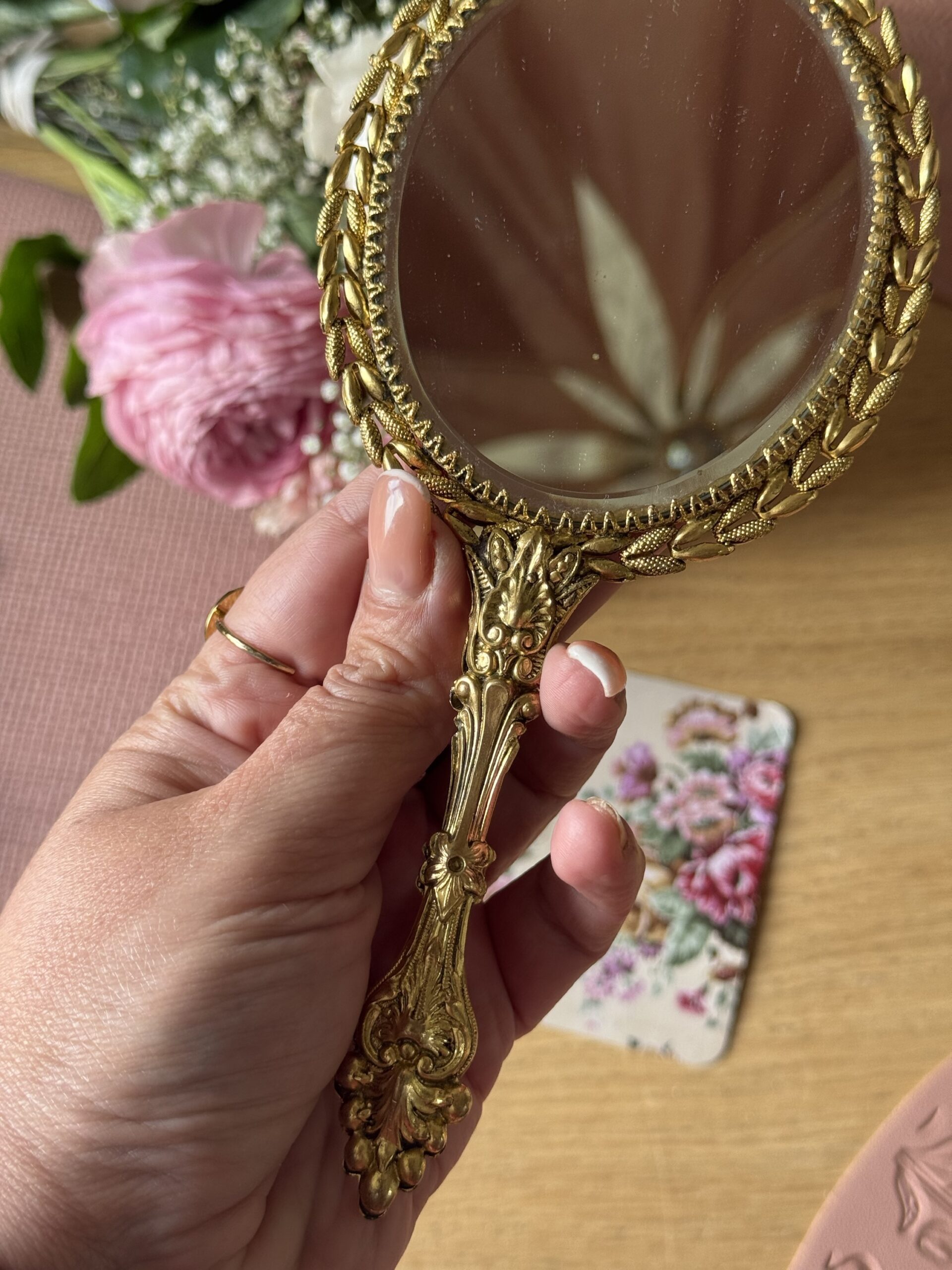 Miroir à main Lucile – Image 3