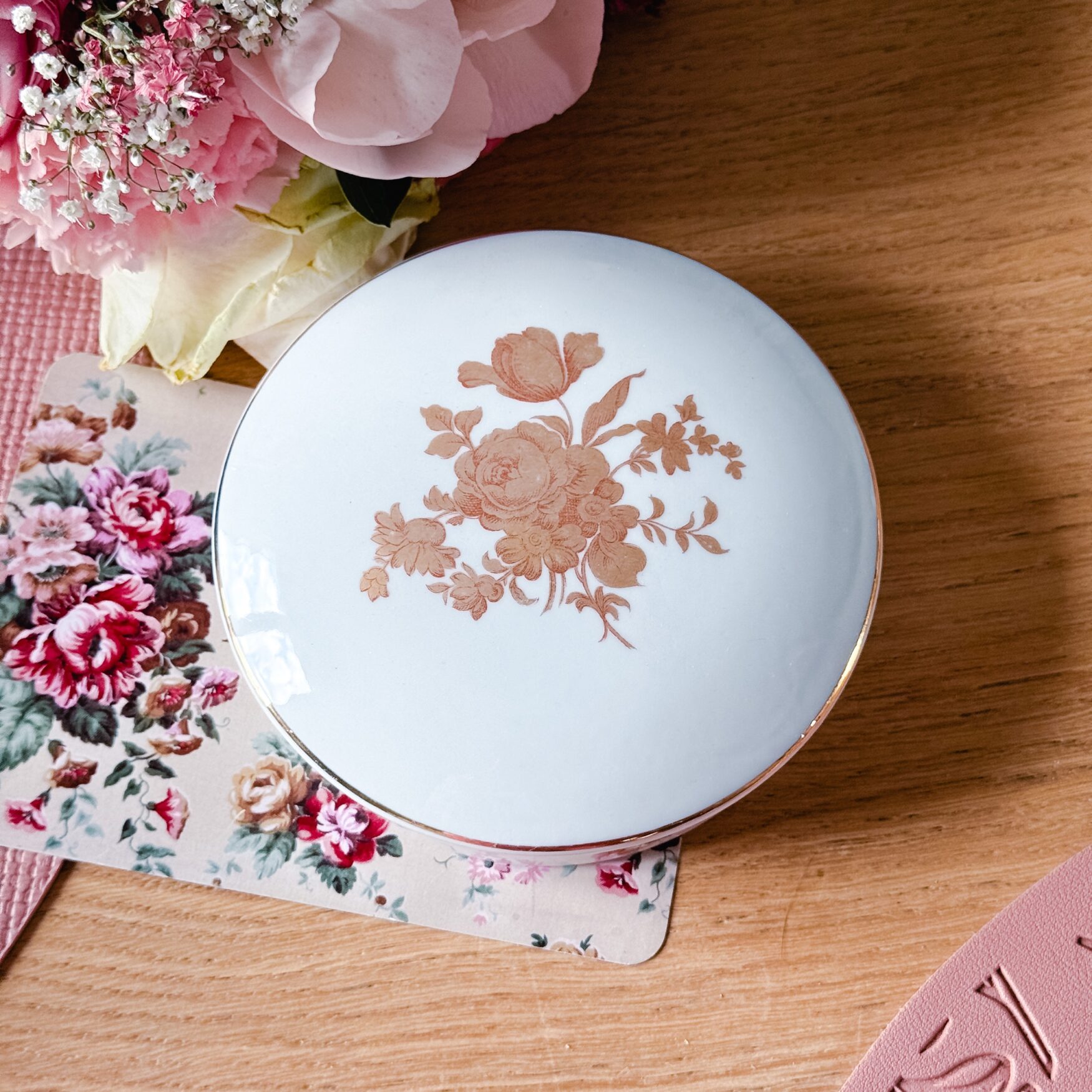 Boîte porcelaine