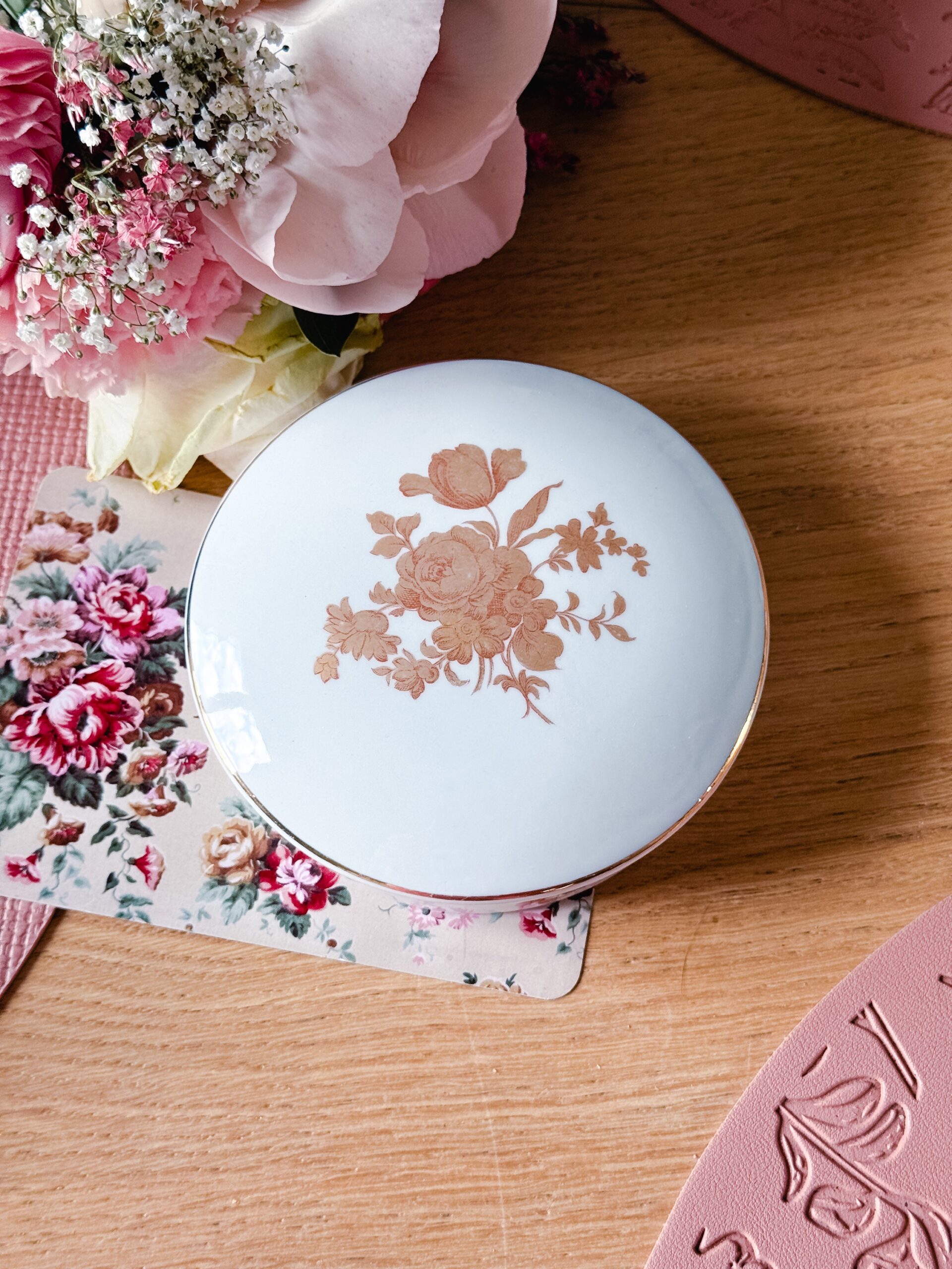Boîte porcelaine