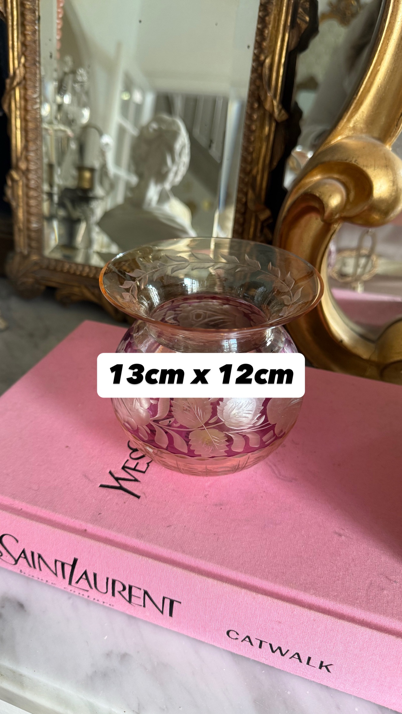 Vase cristal de Bohème – Image 7