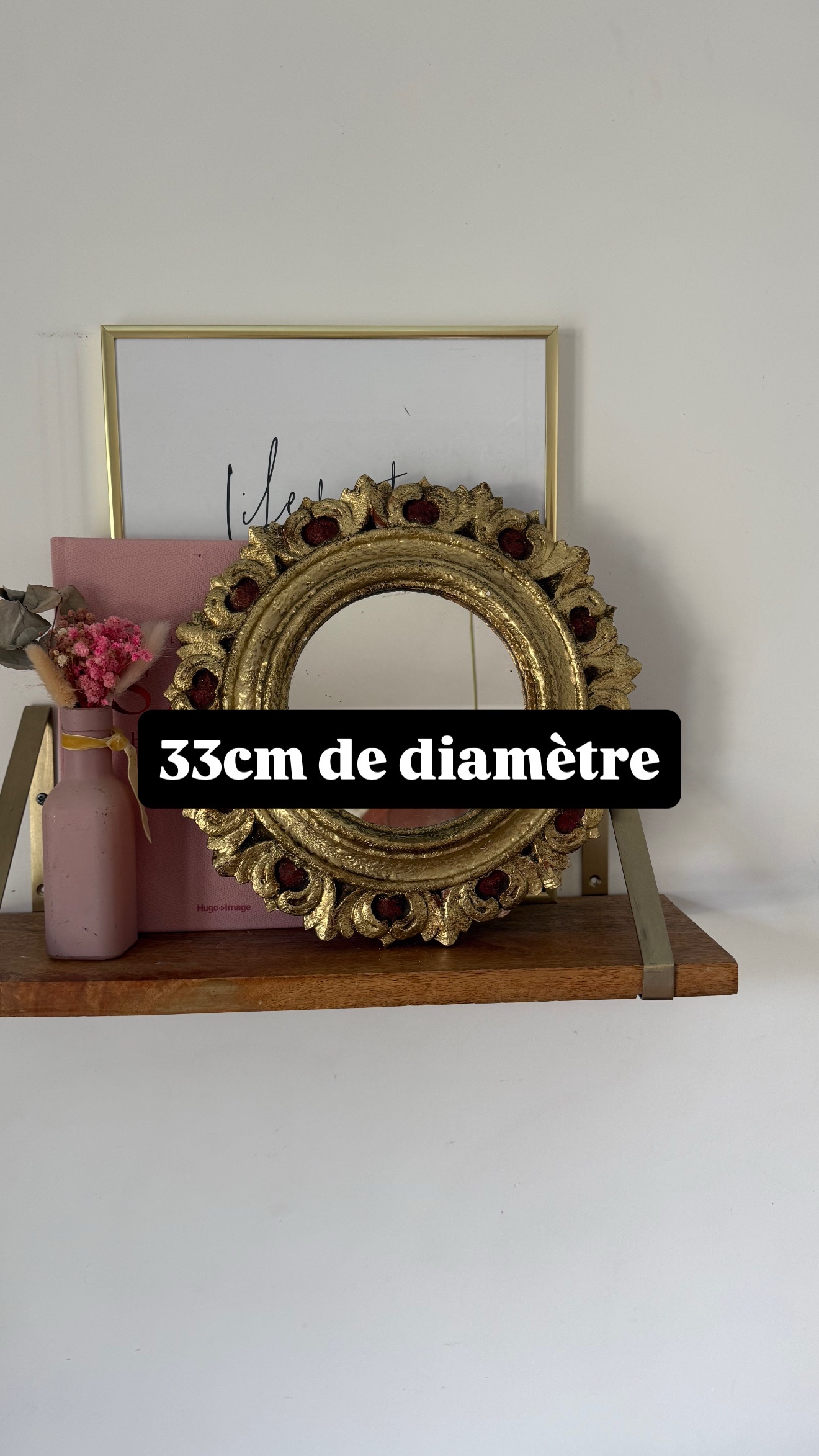 Miroir soleil doré – Image 2