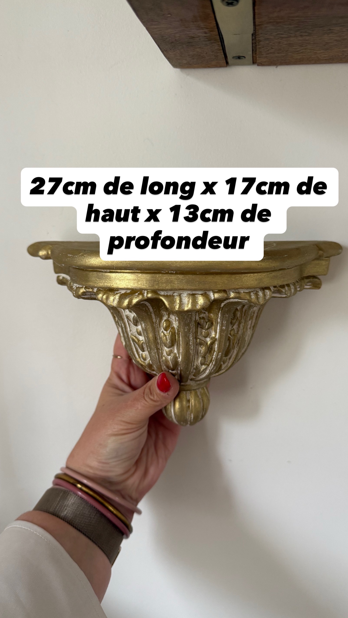 Console dorée – Image 3