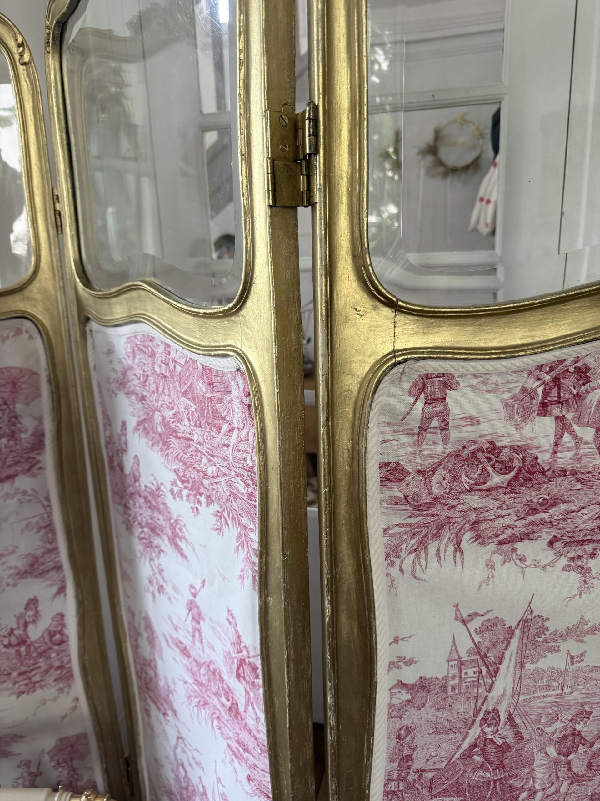 Grand paravent ancien – Image 4
