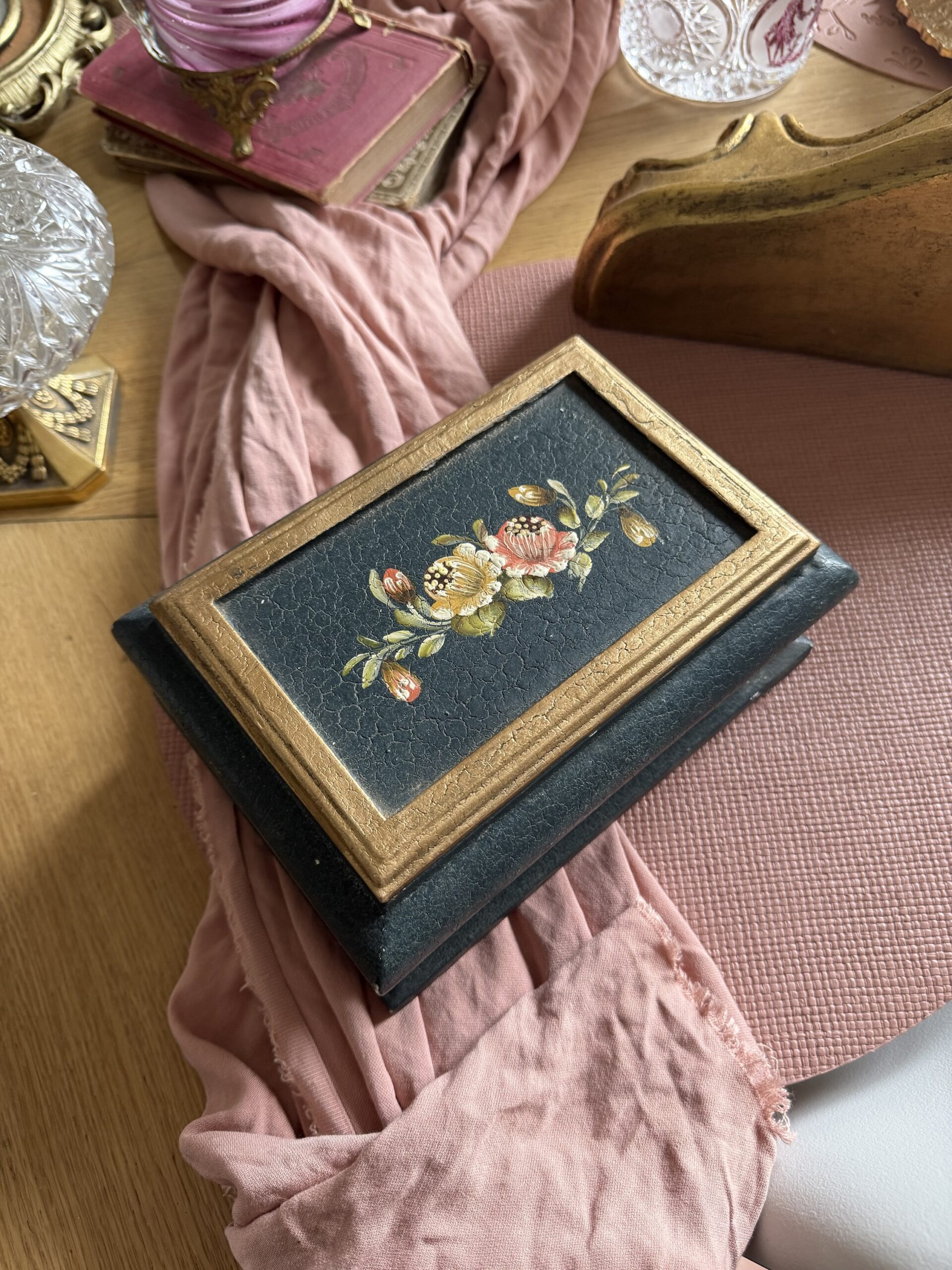 Boîte bois peinte – Image 7