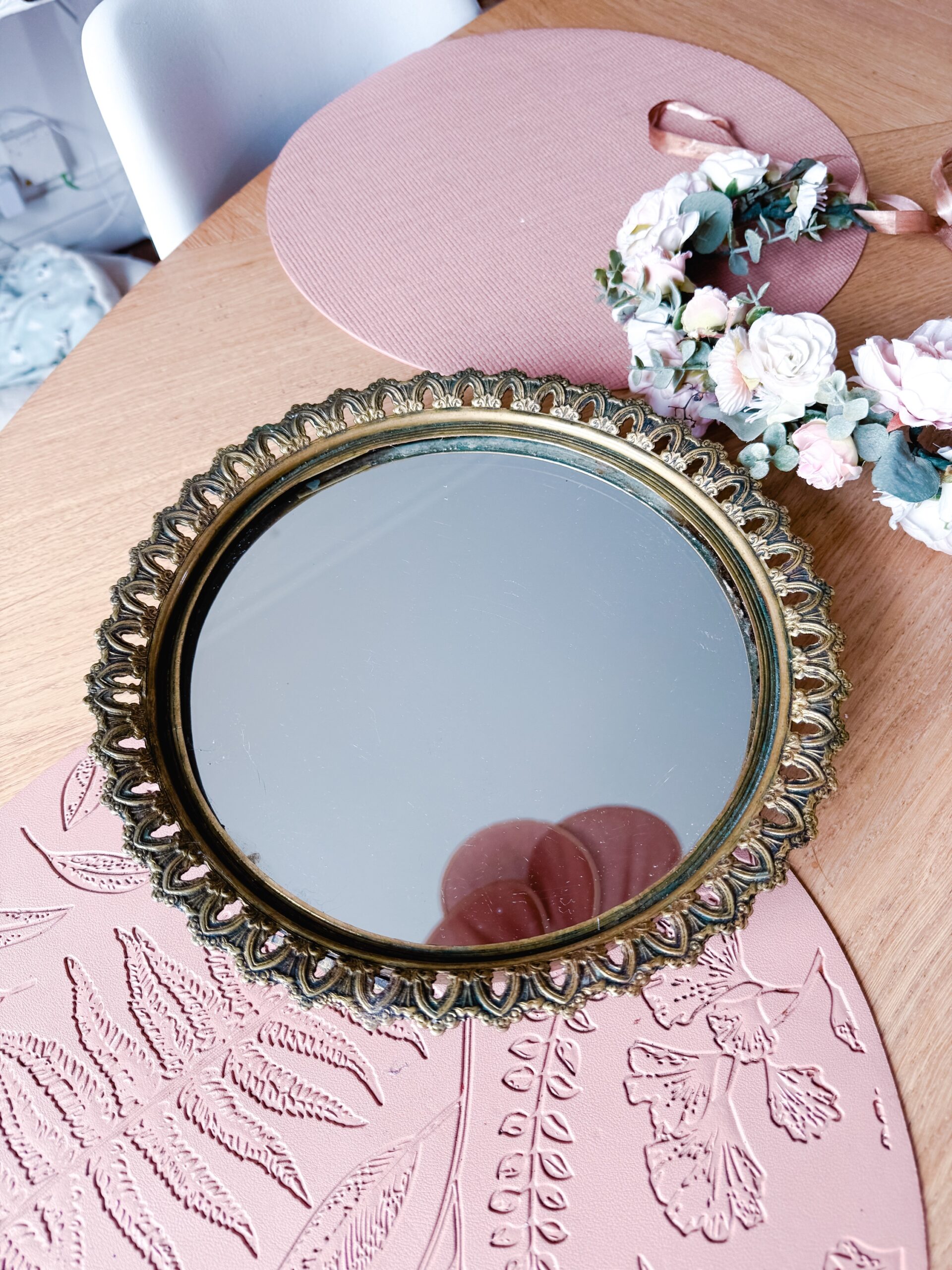 Plateau miroir