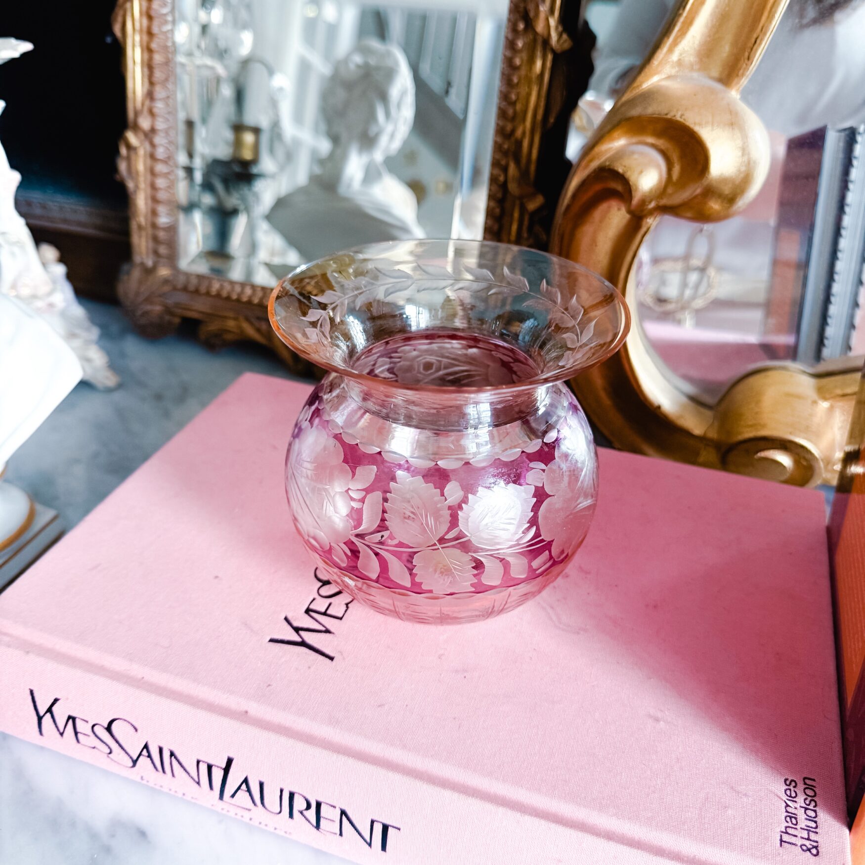Vase cristal de Bohème
