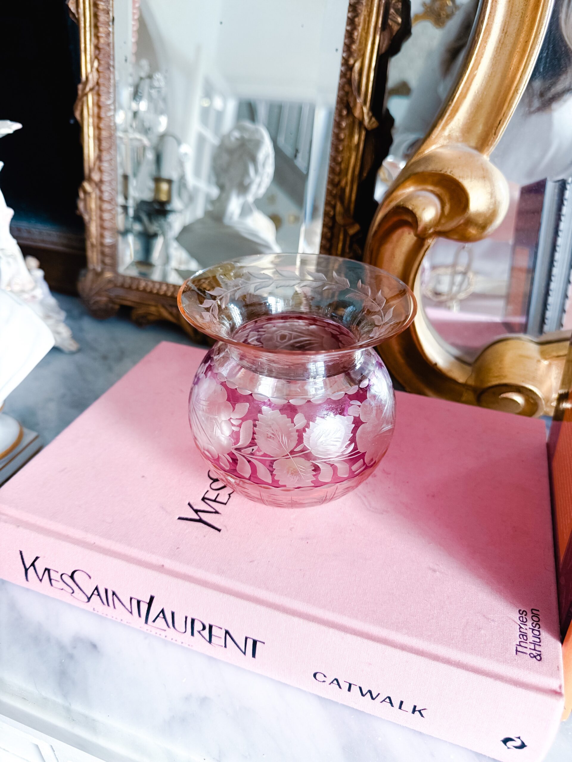 Vase cristal de Bohème