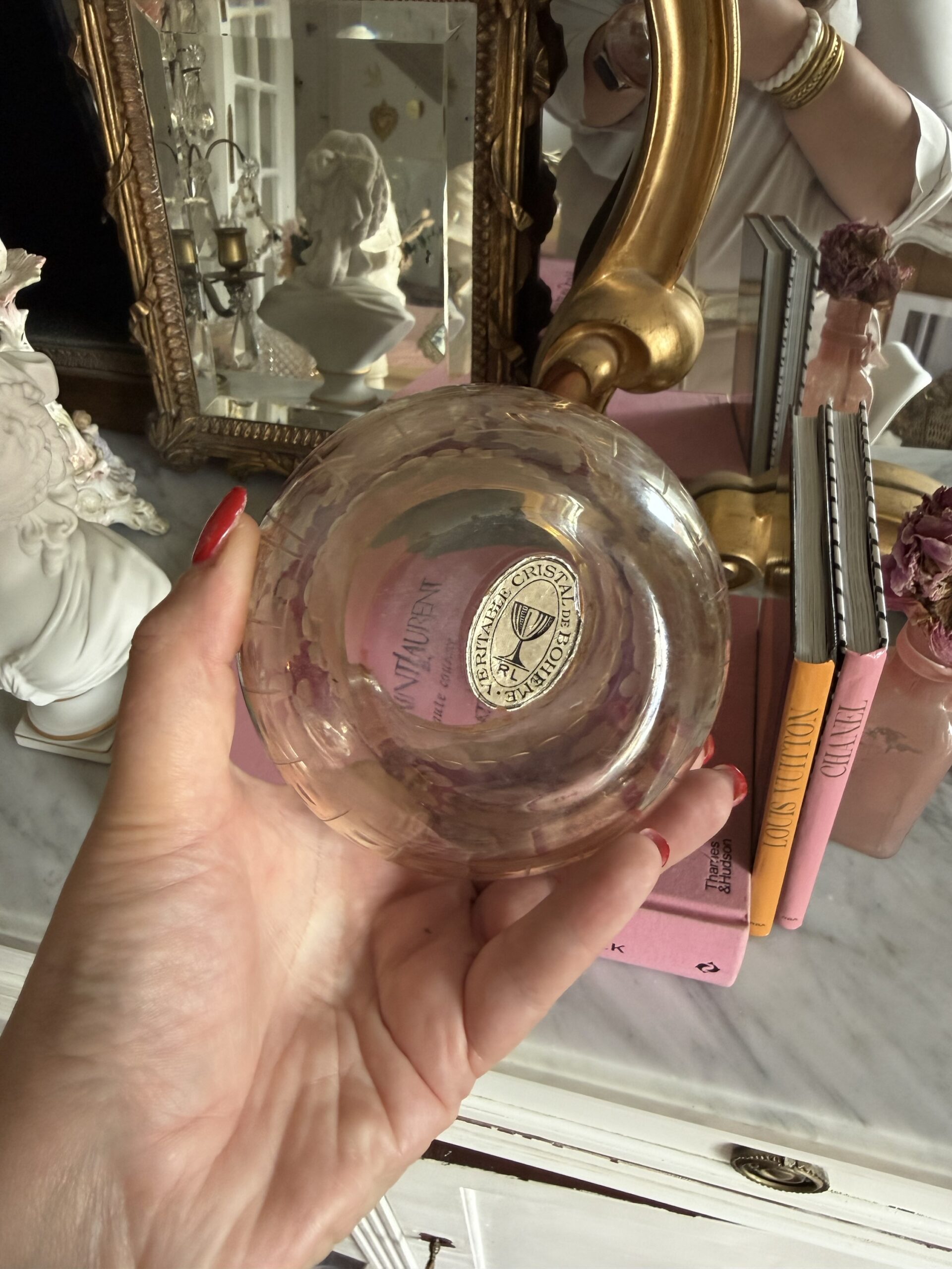 Vase cristal de Bohème – Image 5