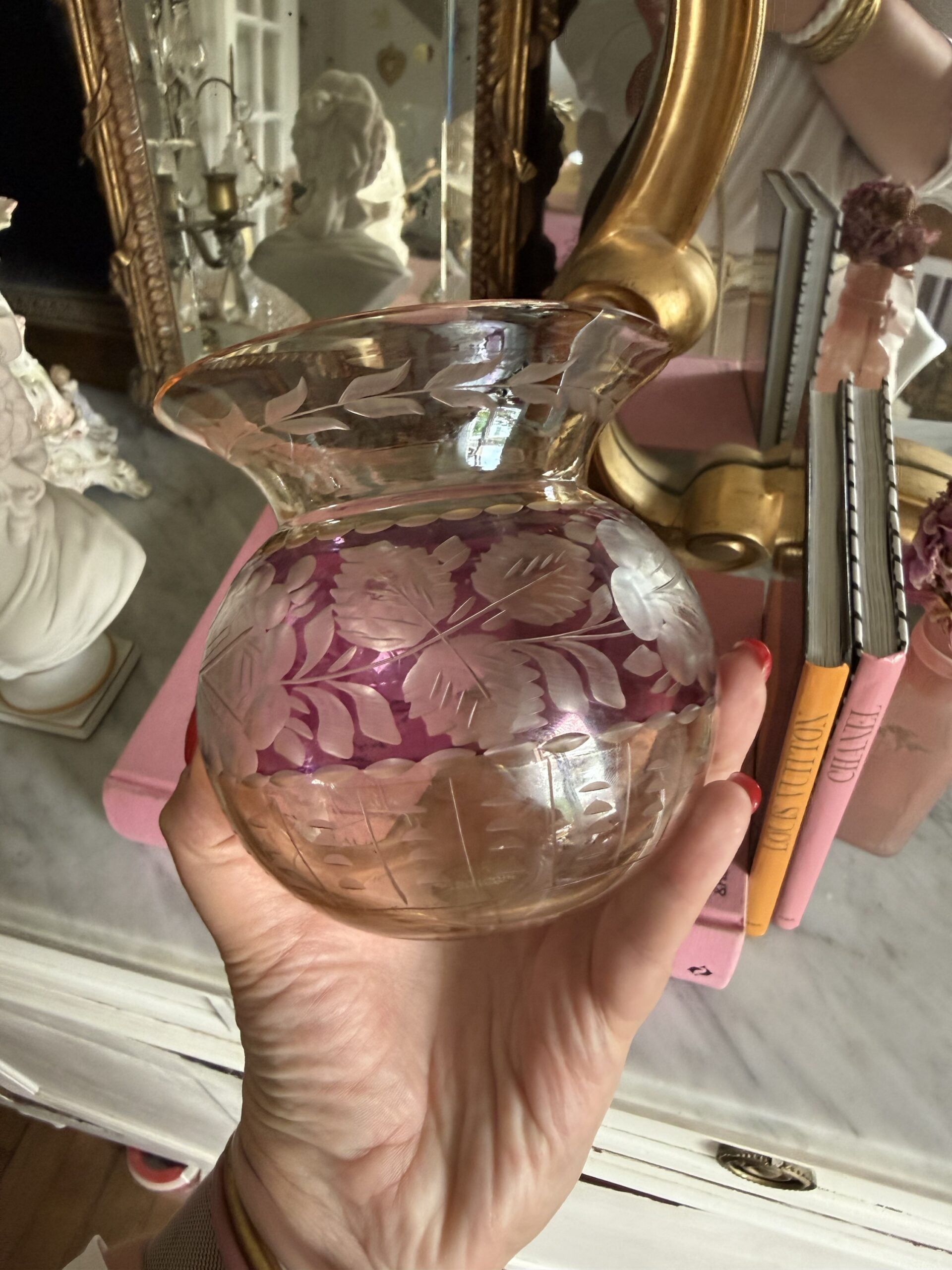 Vase cristal de Bohème – Image 6