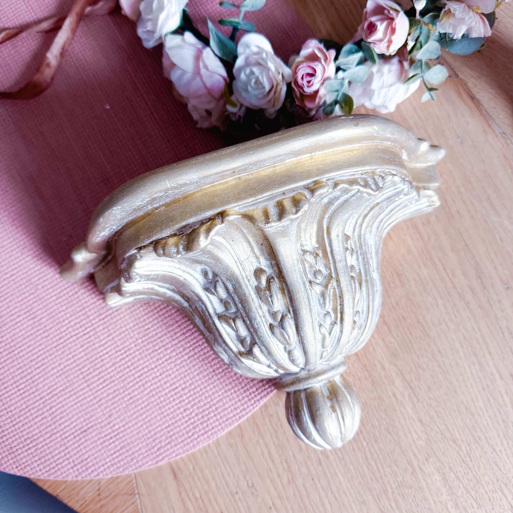 Console dorée