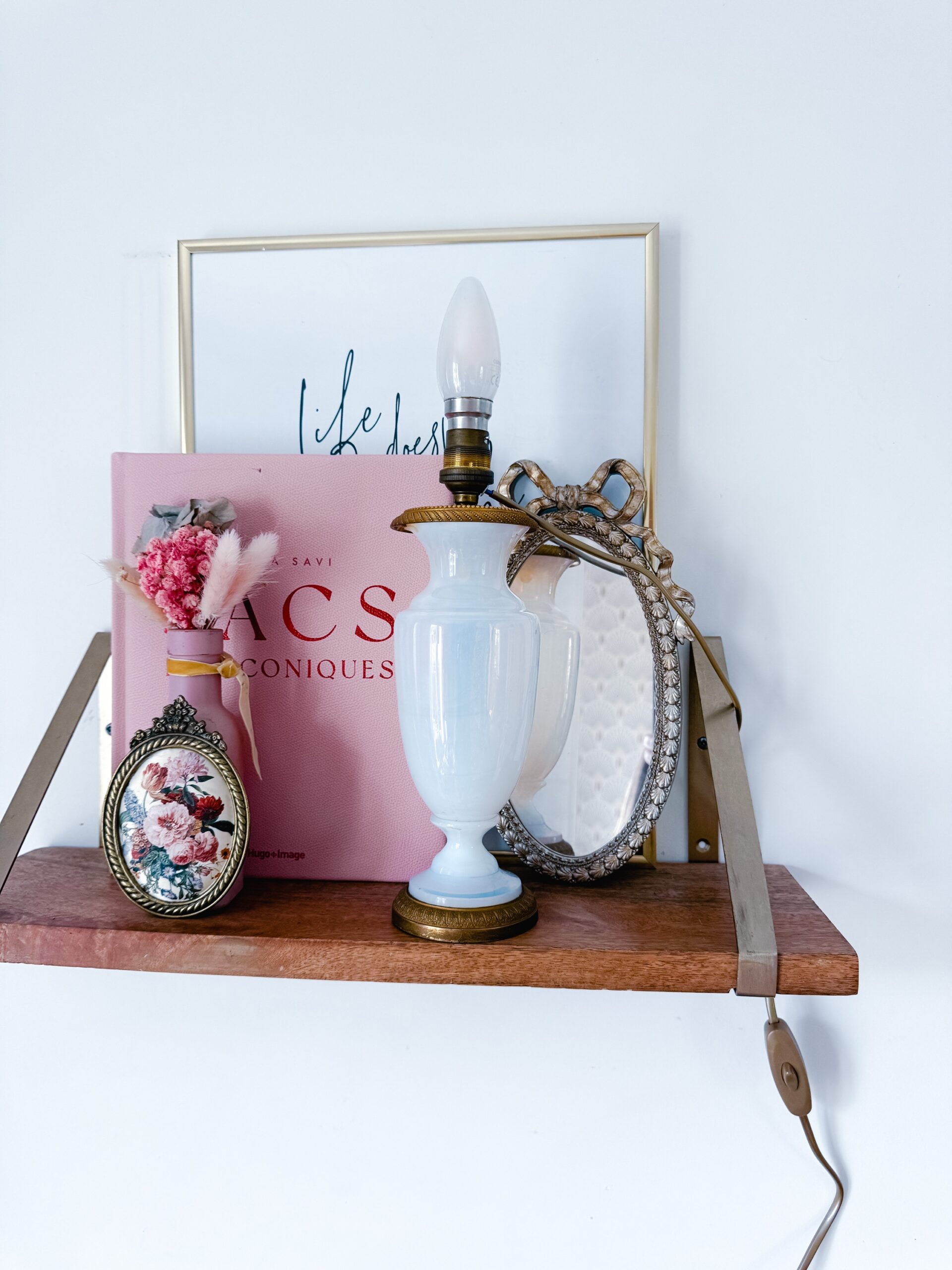 Lampe opaline
