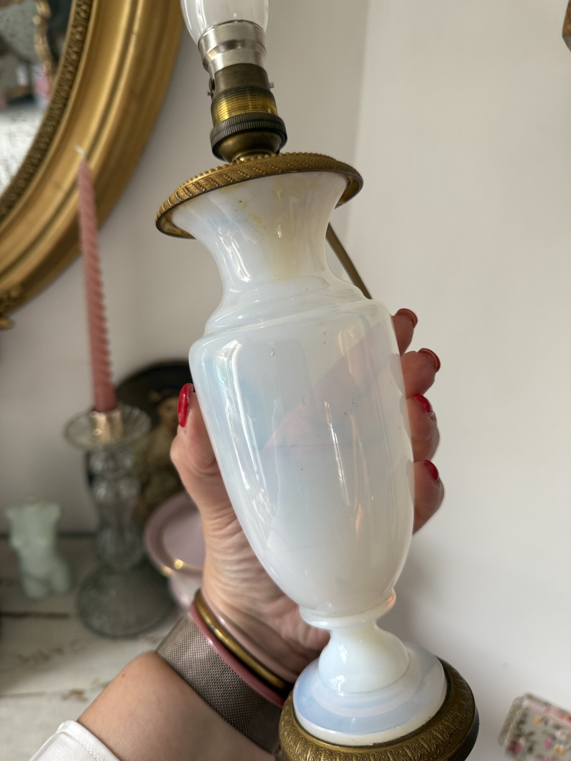 Lampe opaline – Image 6