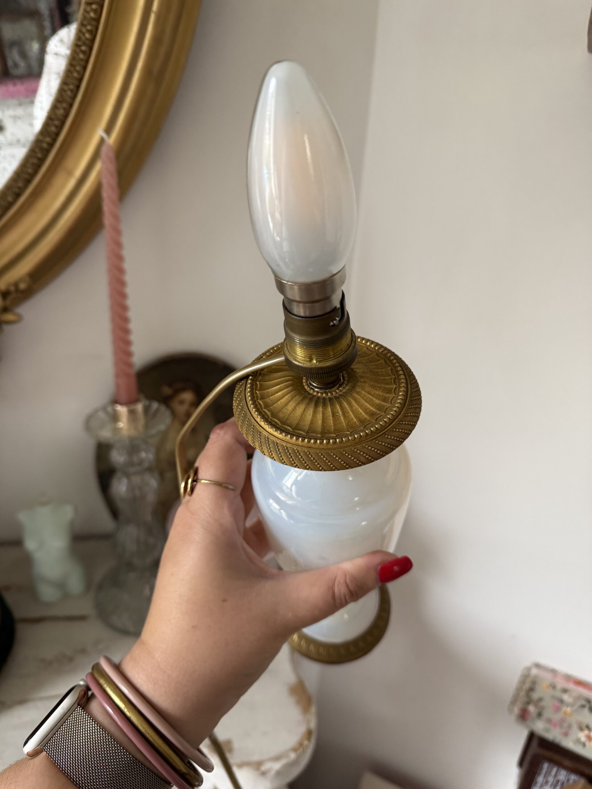 Lampe opaline – Image 3