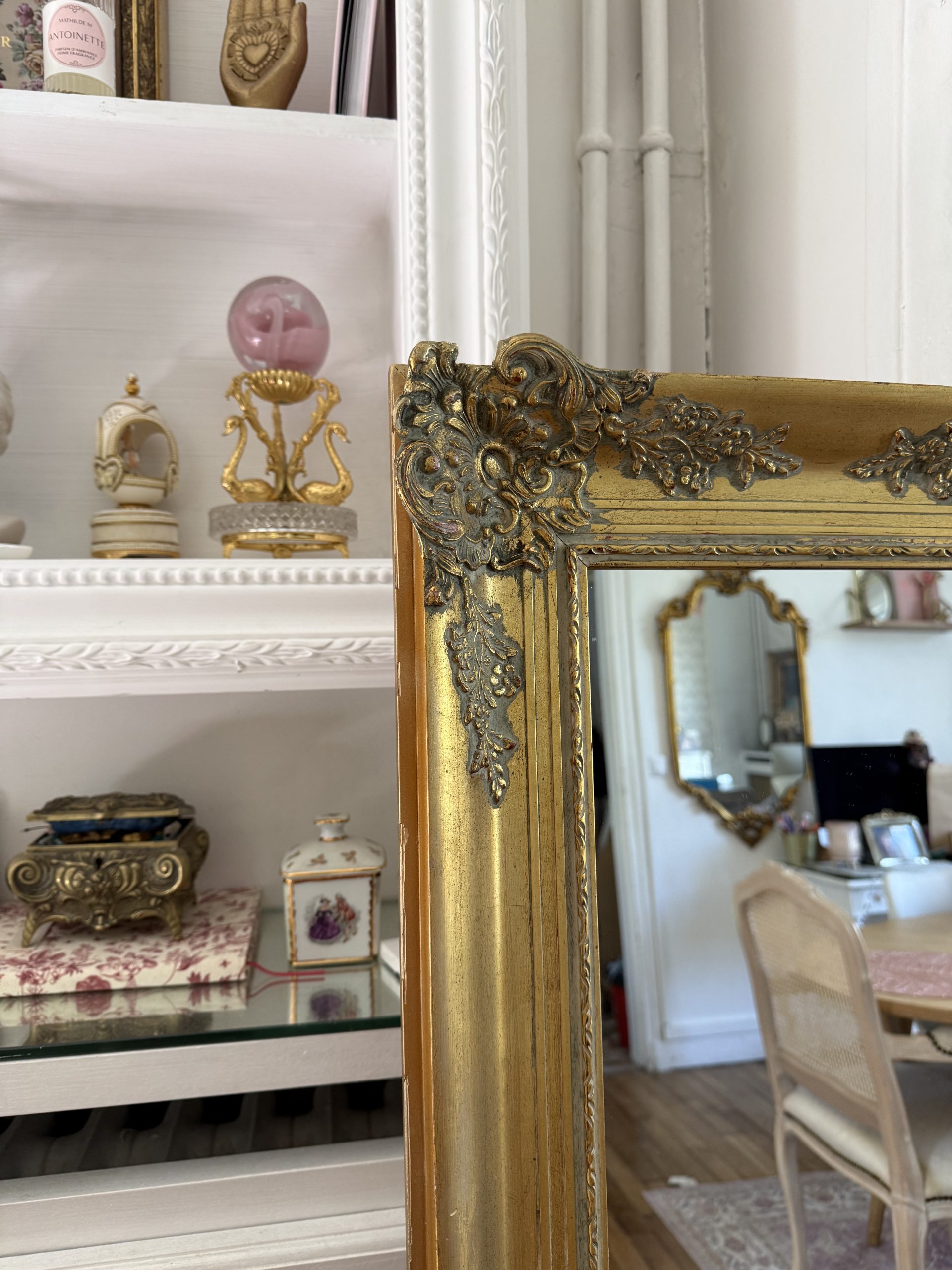 Grand miroir doré – Image 4