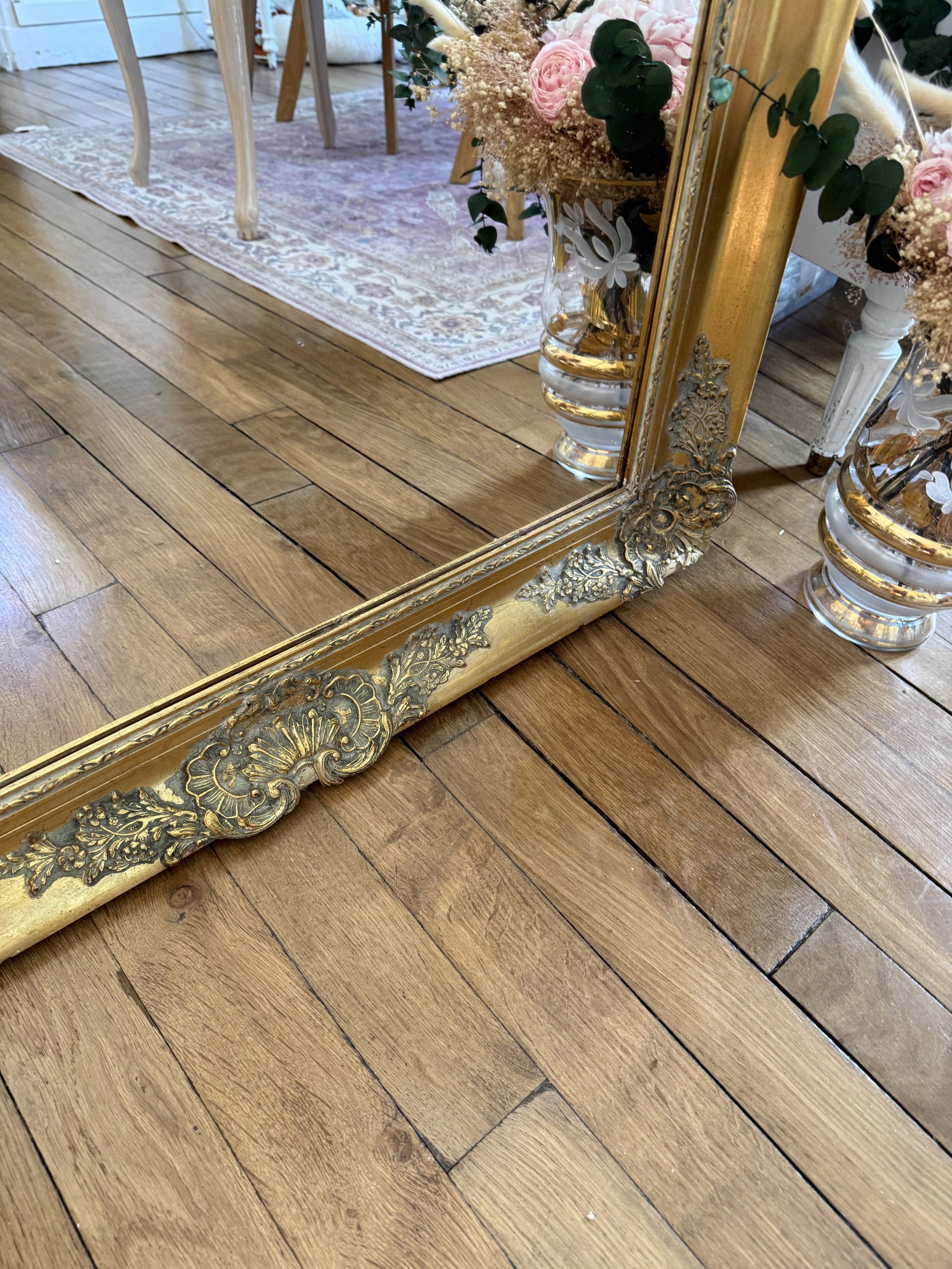Grand miroir doré – Image 7