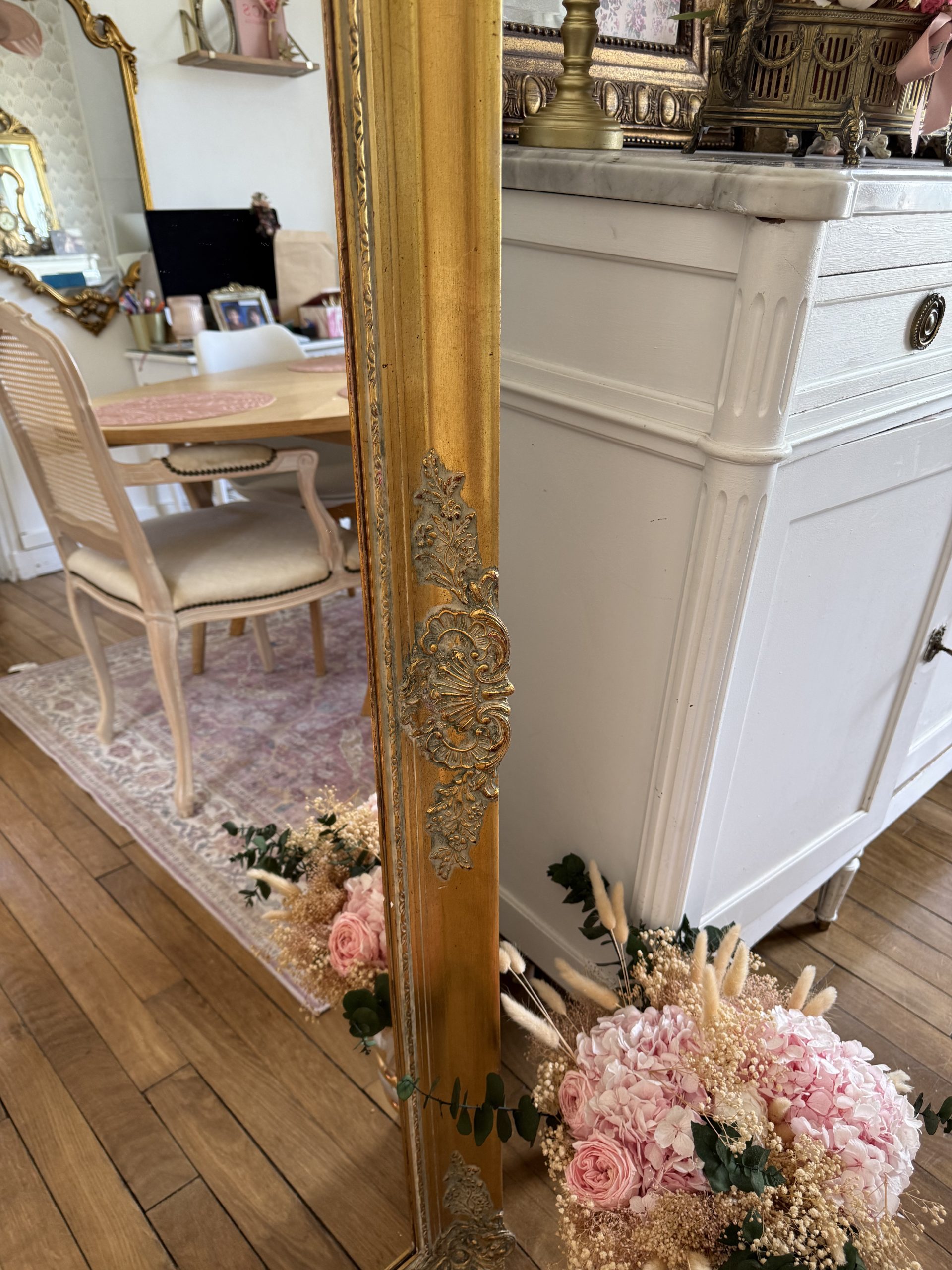 Grand miroir doré – Image 8