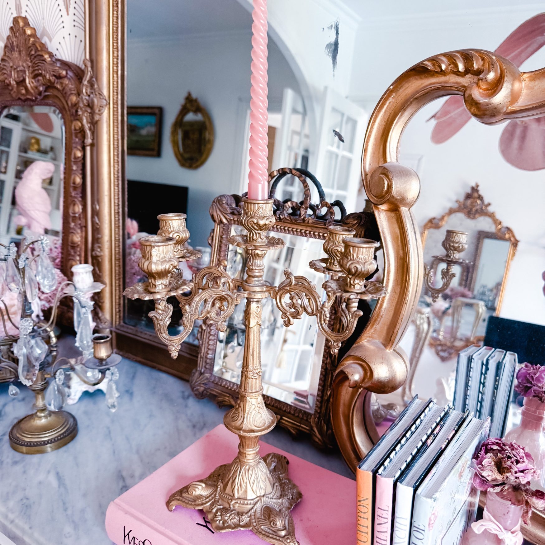 Chandelier rocaille