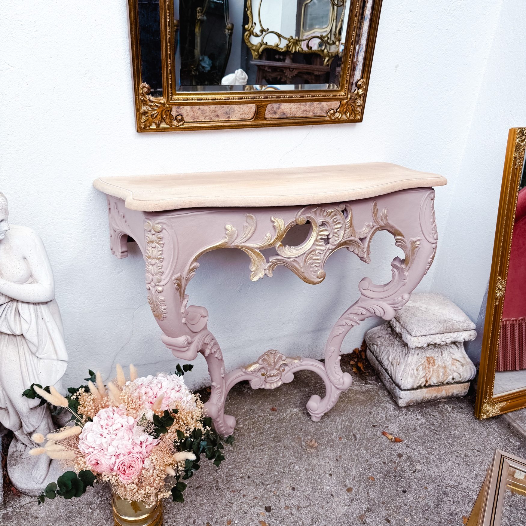 Console rocaille « Berenice »
