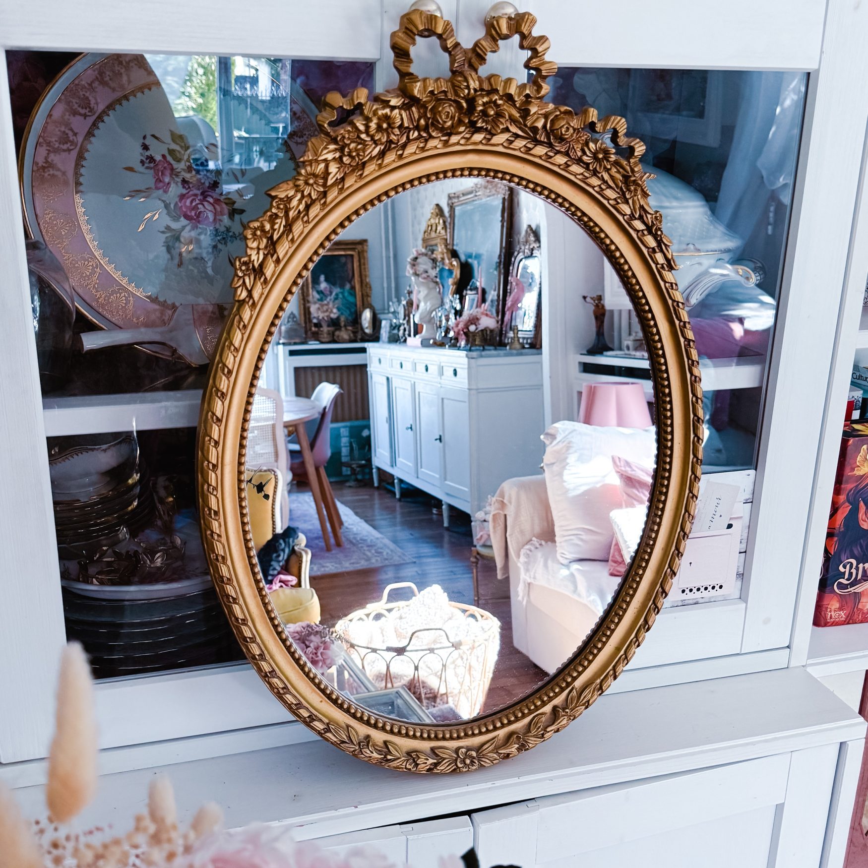 Miroir ovale