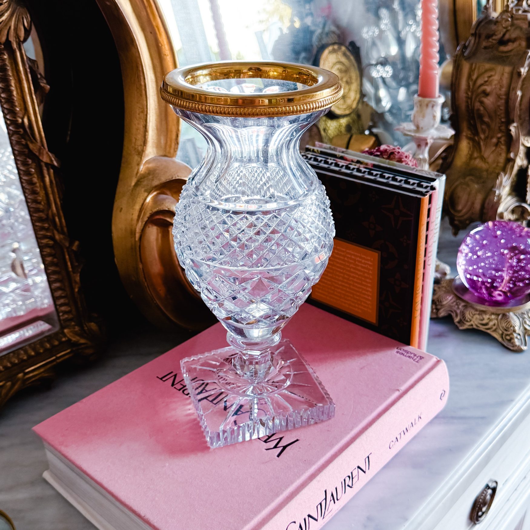 Vase en cristal